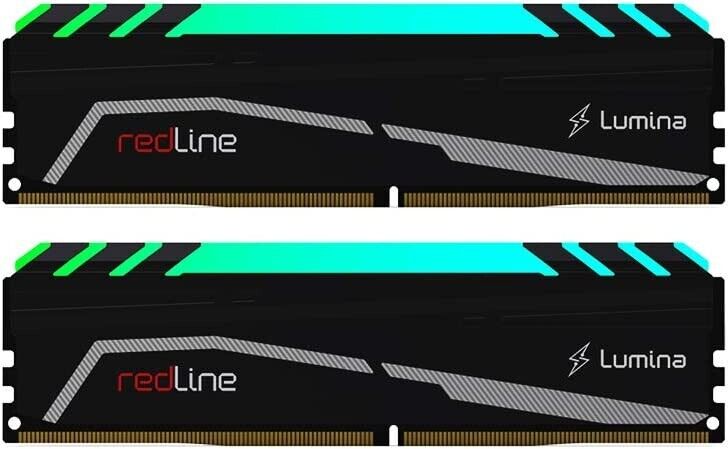 Mushkin Enhanced Redline Lumina RGB 3600MHz 16GB(2 x 8GB) 288-Pin DDR4 UDIMM Kit