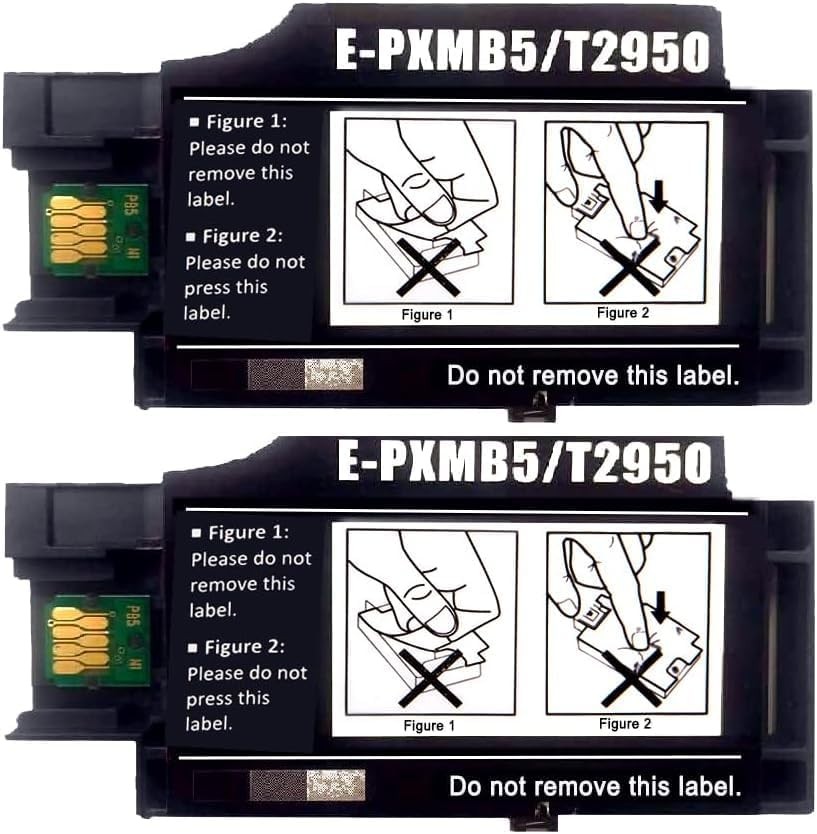 2 PCS T2950 Ink Maintenance Box for Epson Workforce WF-100 Mobile Printer