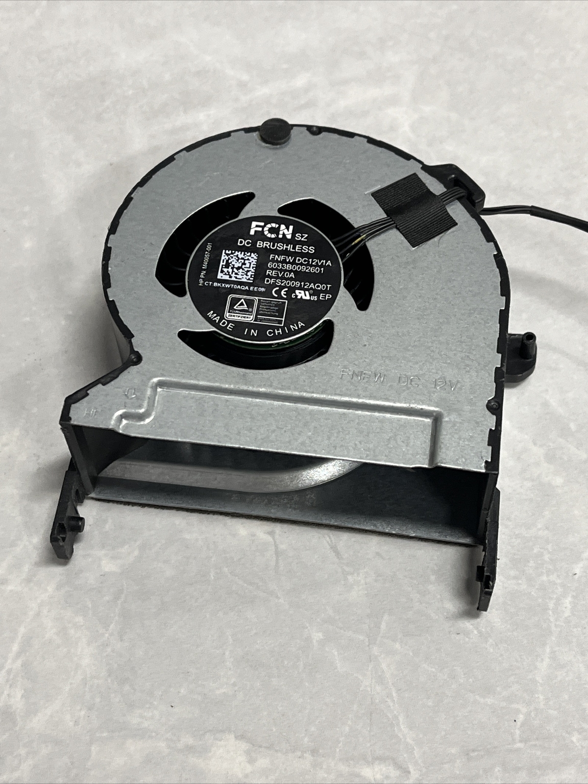 CPU COOLING FAN FOR HP M40057-001 6033B0092601 DC12 1A