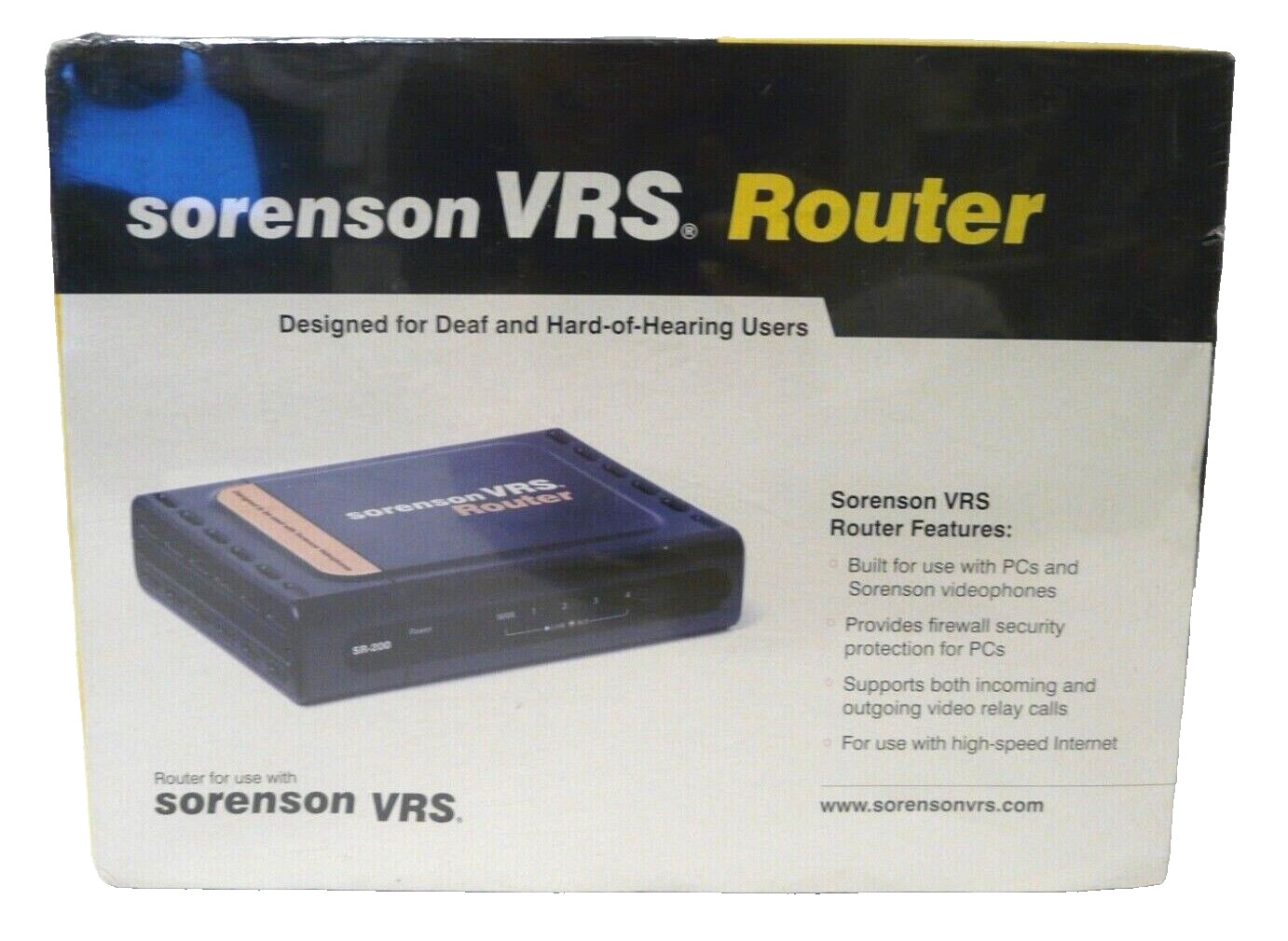 Sorenson VRS Router SR-200 New in package