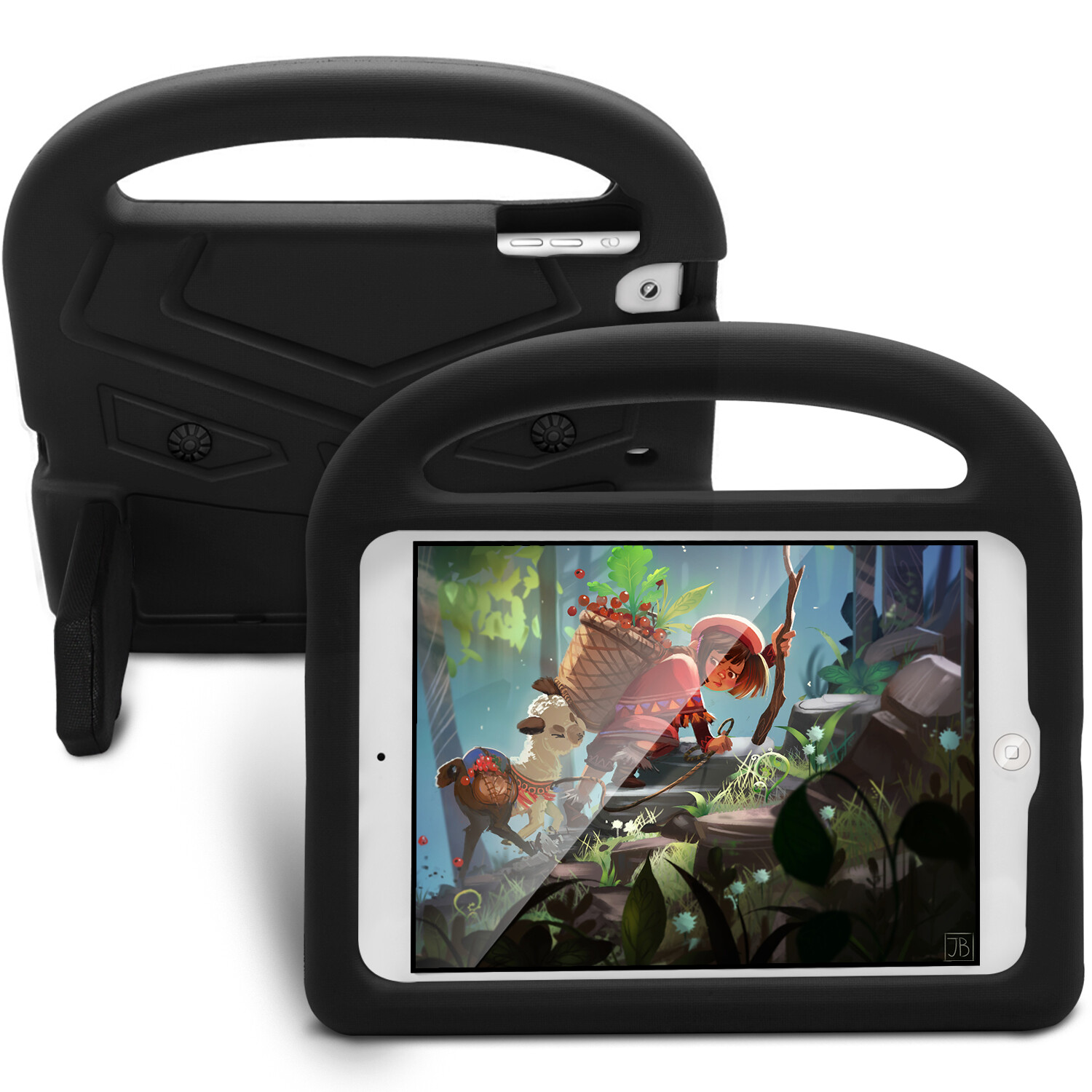 Kids EVA Handle Stand Case Cover For iPad 9th 8th 7th 6th 5th Gen Air Mini Pro