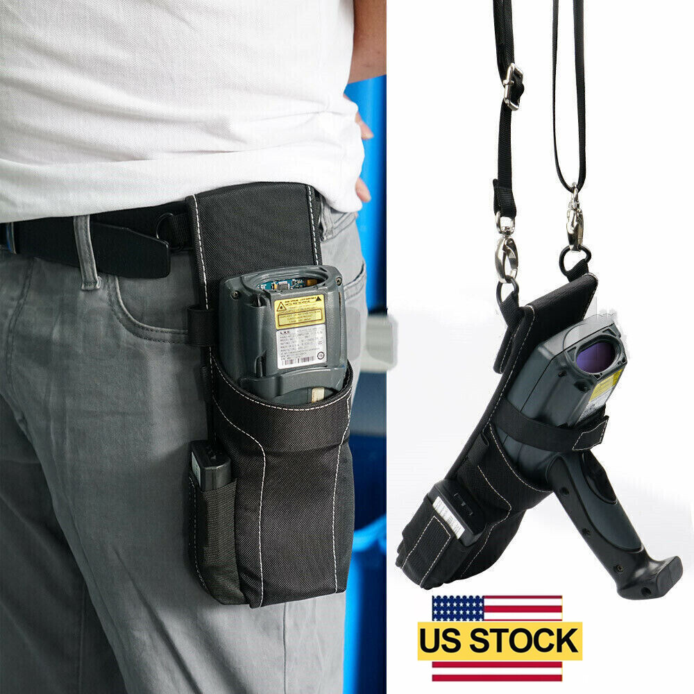 Universal Belt Holster Storage Bag For Zebra Honeywell Intermec Barcode Scanner
