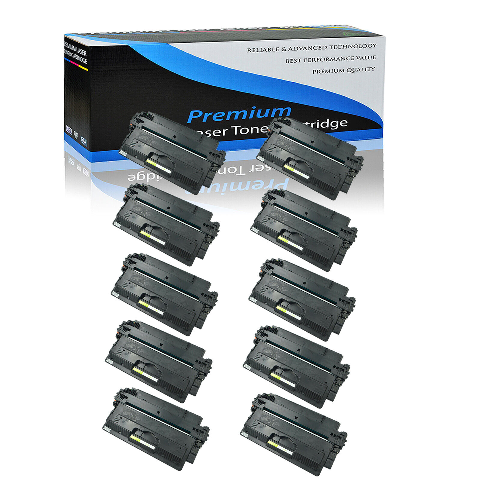 10PK CF214X Toner Cartridge Fitfor HP LaserJet Enterprise 700 M712xh M725z M712n