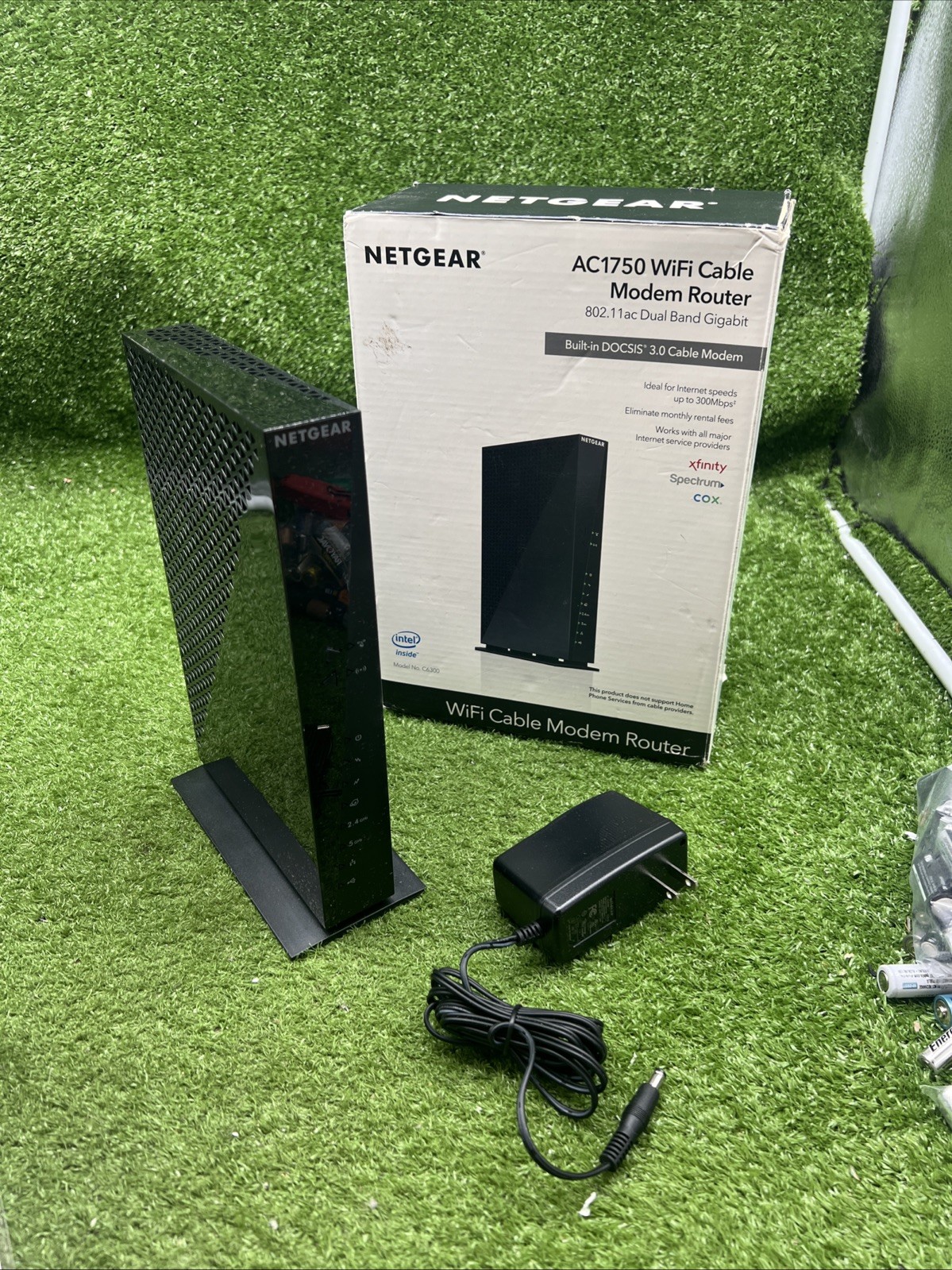 NETGEAR AC1750 C6300v2 Wi-Fi DOCSIS 3.0 Cable Modem Router Tested.    S3