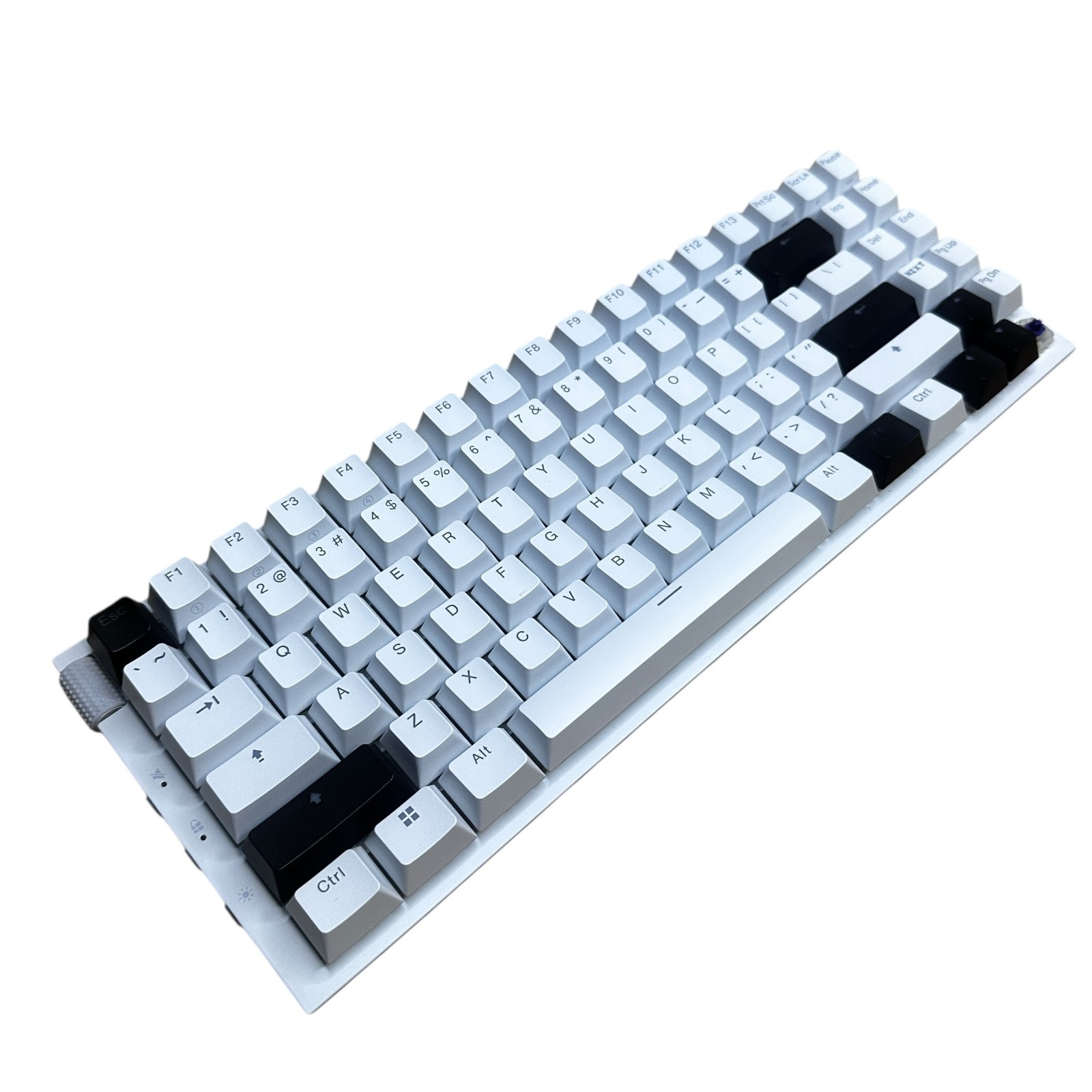 NZXT Function 2 Mini TKL Optical Gaming Keyboard White Right Arrow Key Missing