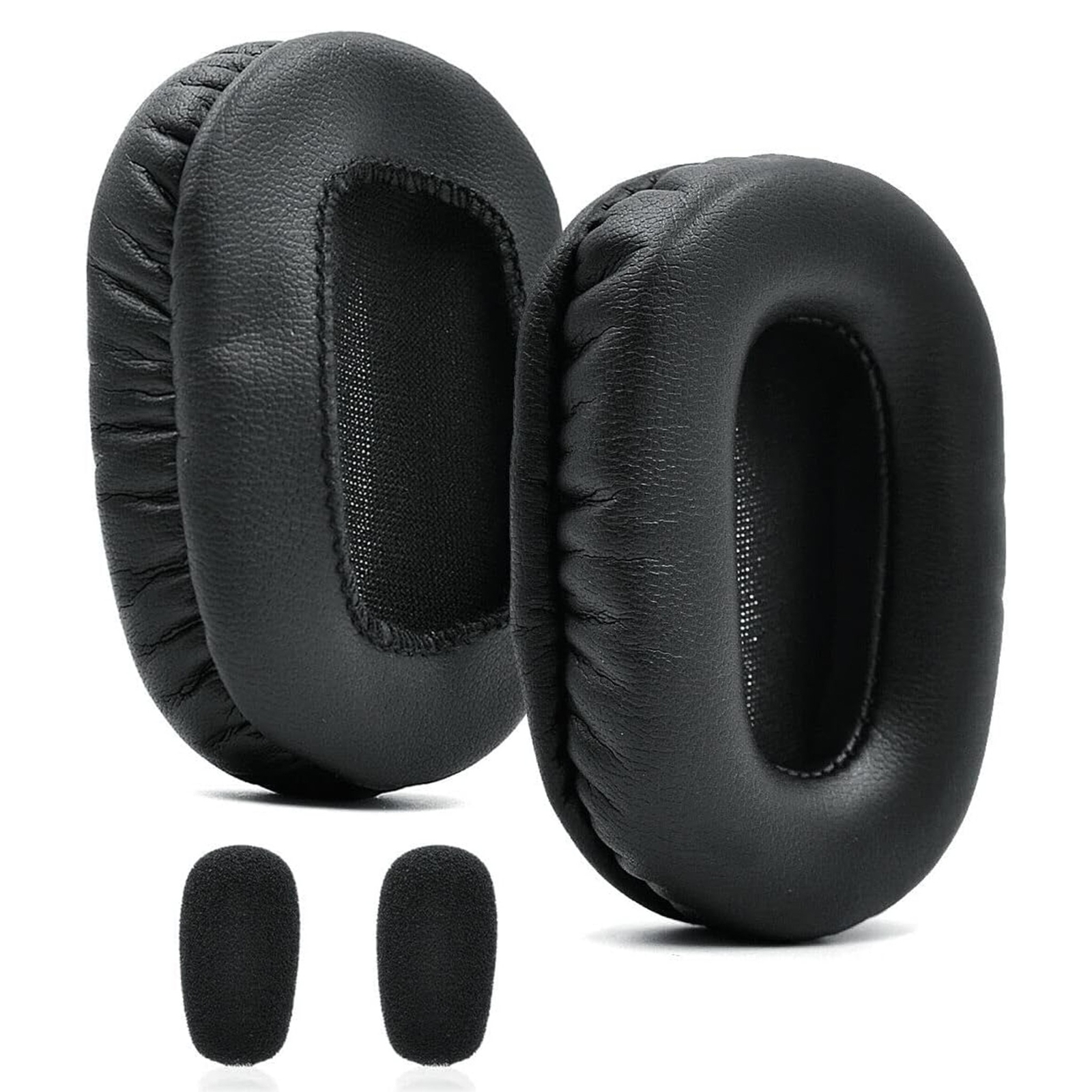 Replacement Ear Pads for BlueParrott B550-XT, B550XT + Microphone Cover Pair
