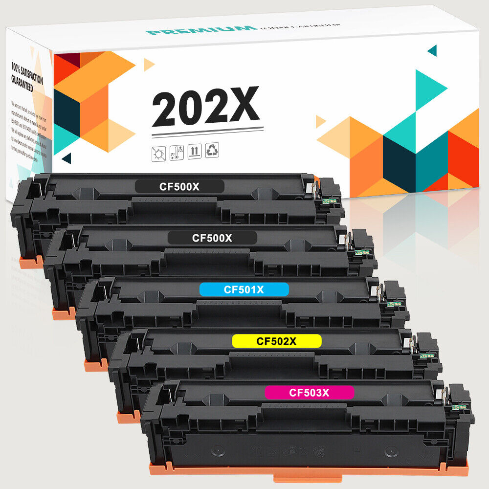 CF500A 202A 202X High Yield New Toner Compatible With HP LaserJet Pro M254dw Lot