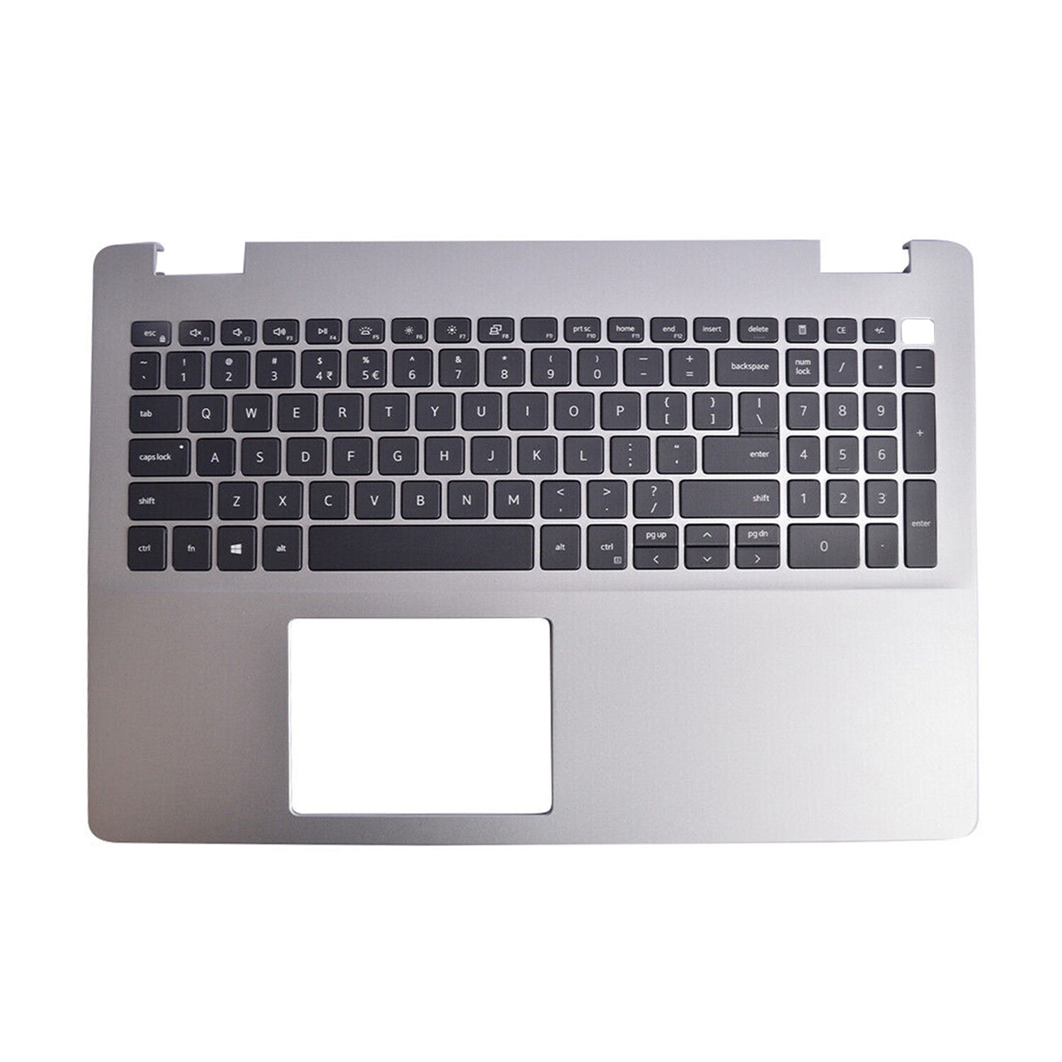 For Dell Inspiron 5593 Palmrest Keyboard w/Backlit V5JHC 0V5JHC NO-Type-C Silver