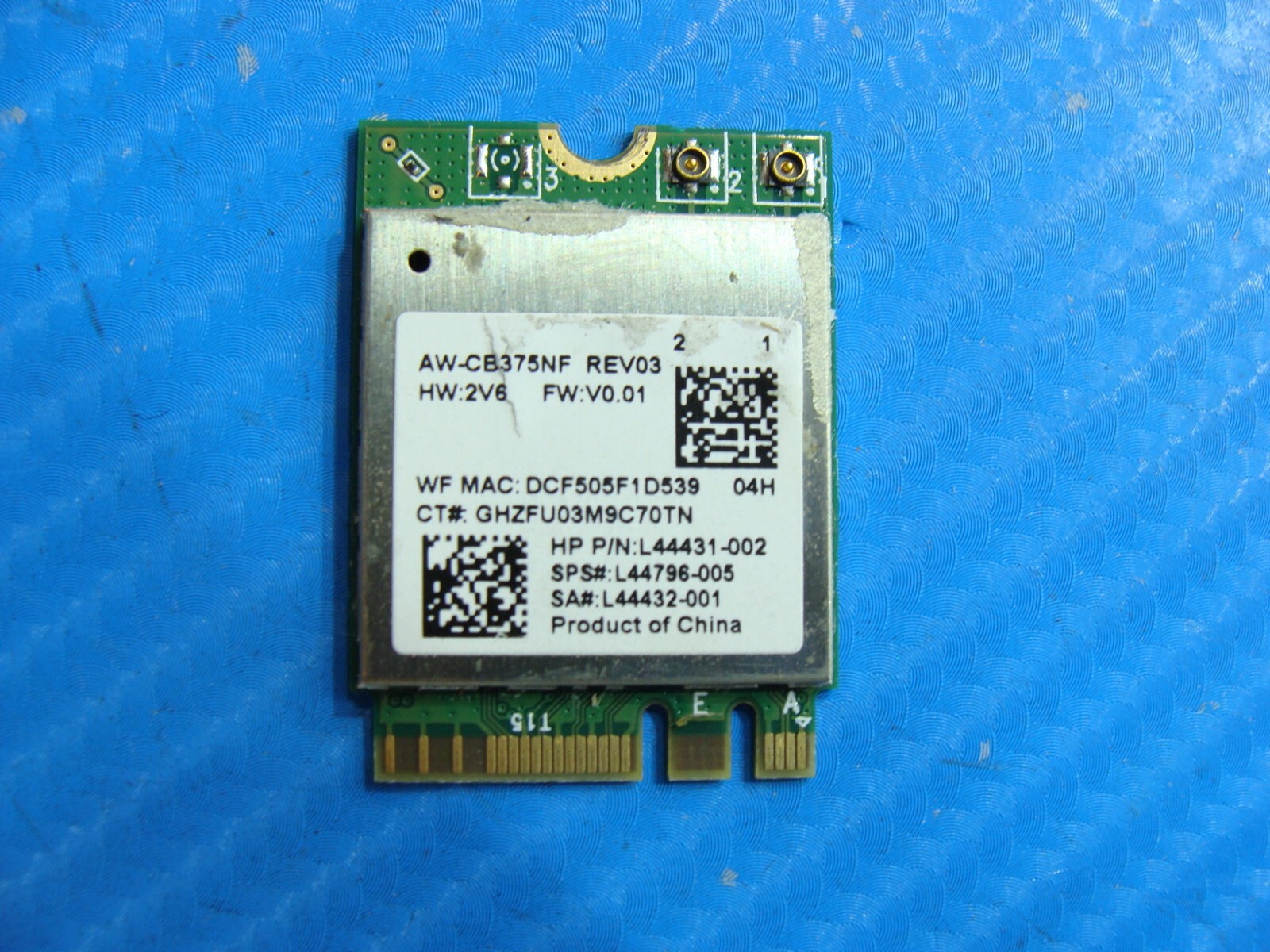HP Stream 11-ak1012dx 11.6" Genuine Laptop WiFi Wireless Card RTL8822CE