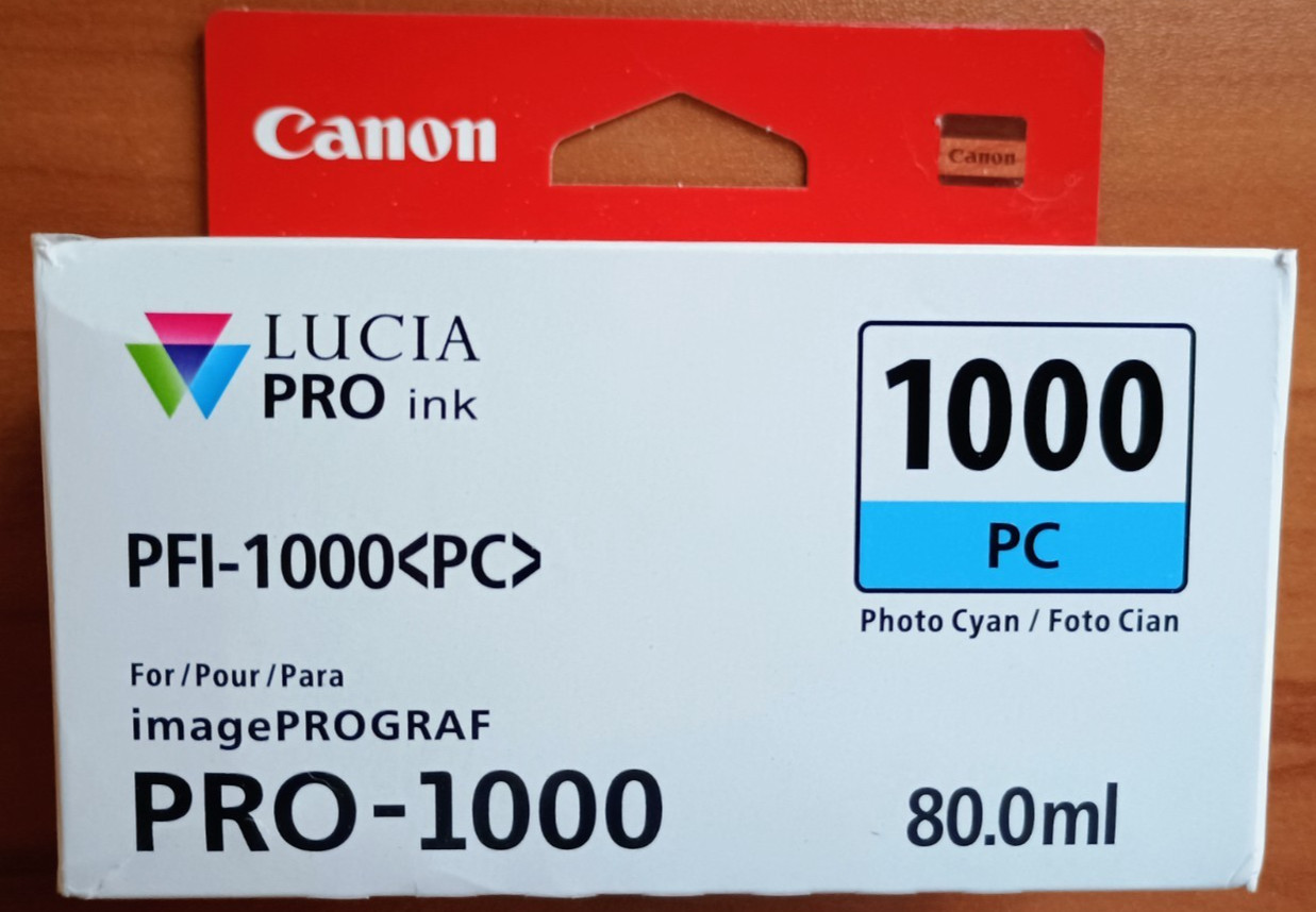 Canon PFI-1000 PC LUCIA PRO Photo Cyan Ink Tank (80ml)