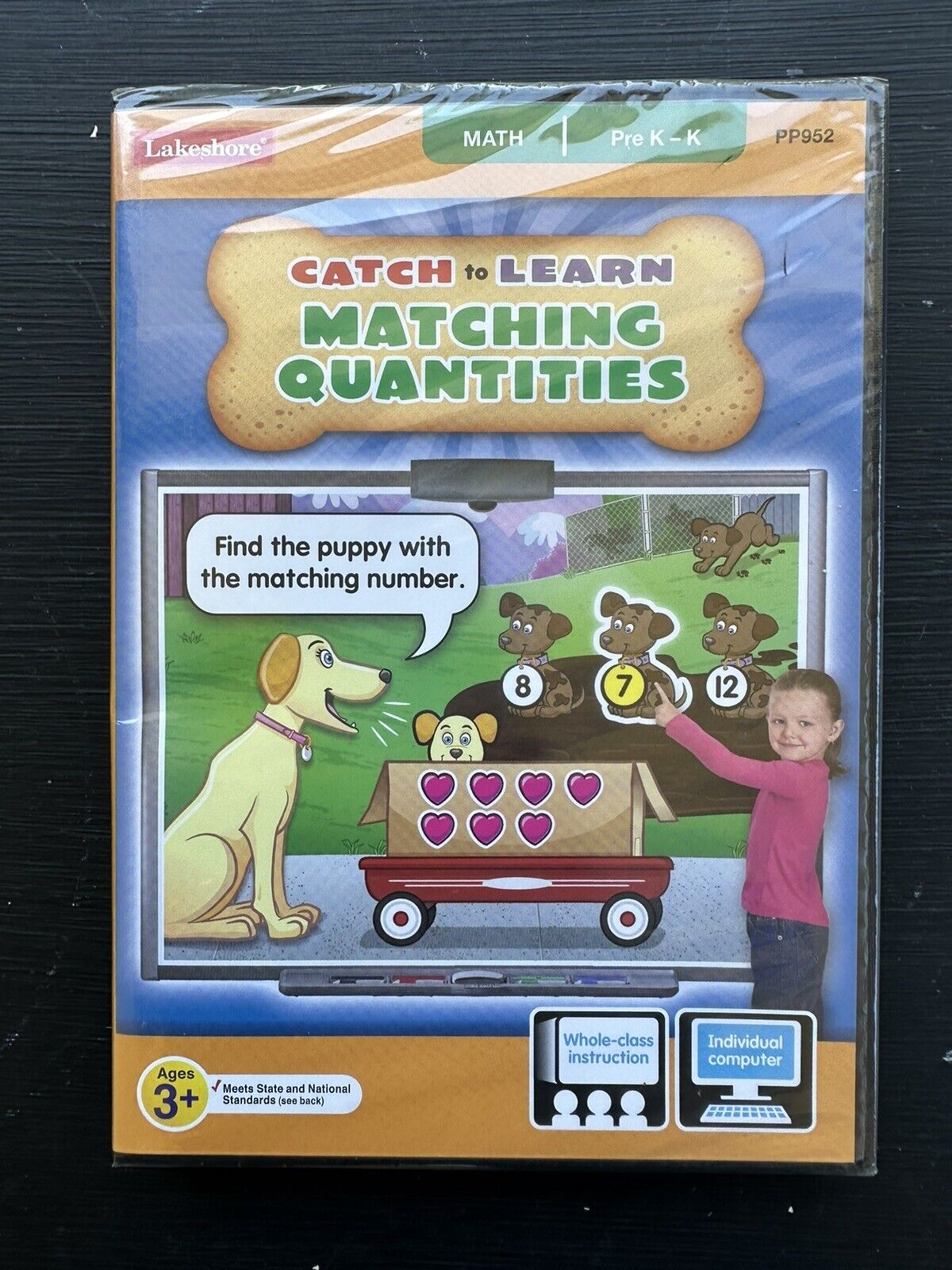 Lakeshore Catch to Learn Matching Quantities PC Software New Unopened