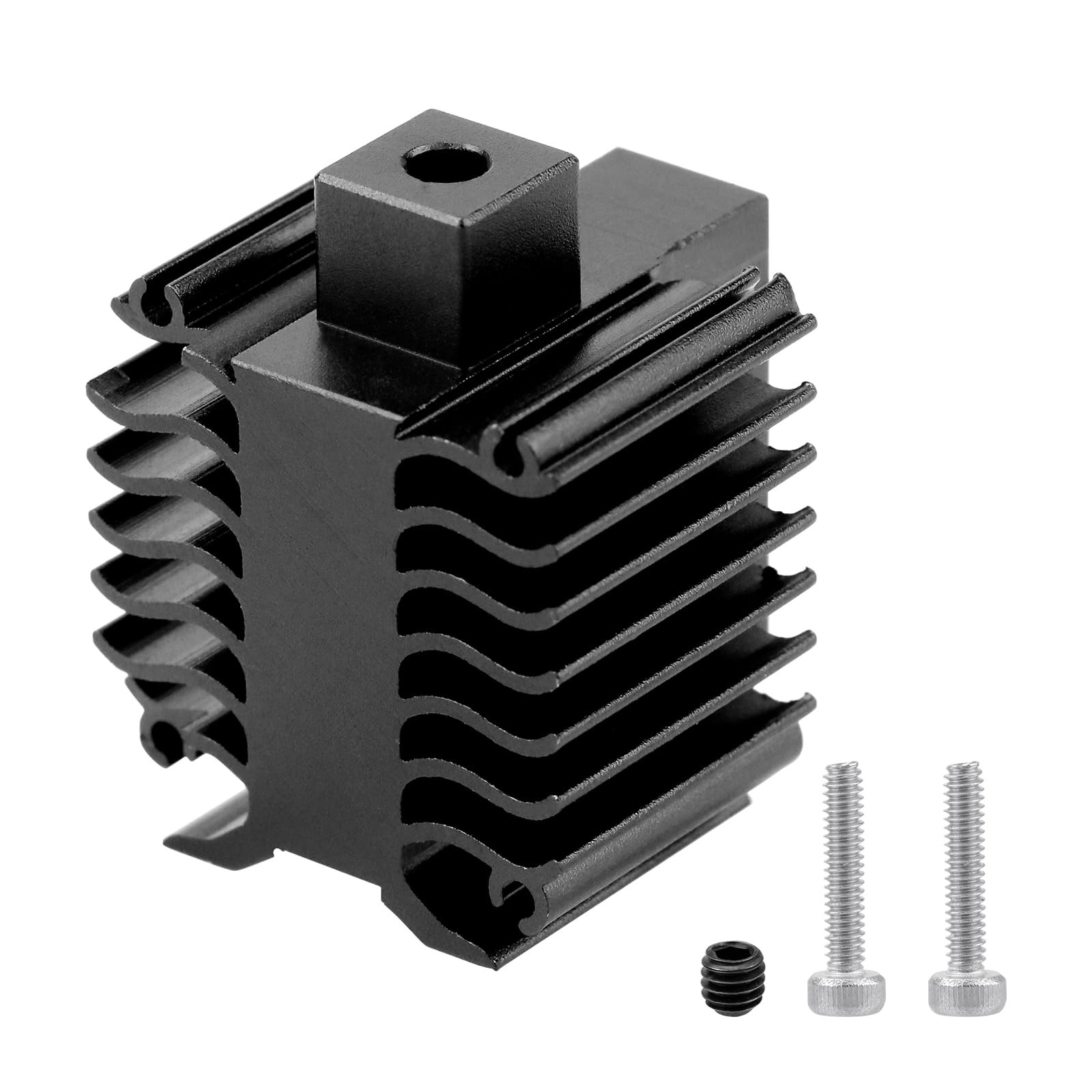 Ender 3 V3 3D Printer Parts - Hotend Heat Sink Block Replacement: 1PC black 