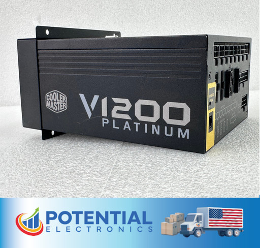 USED Cooler Master V1200 Platinum ATX Modular 1200W Pwr Supply RS-C00-AFBA-G1 🚚