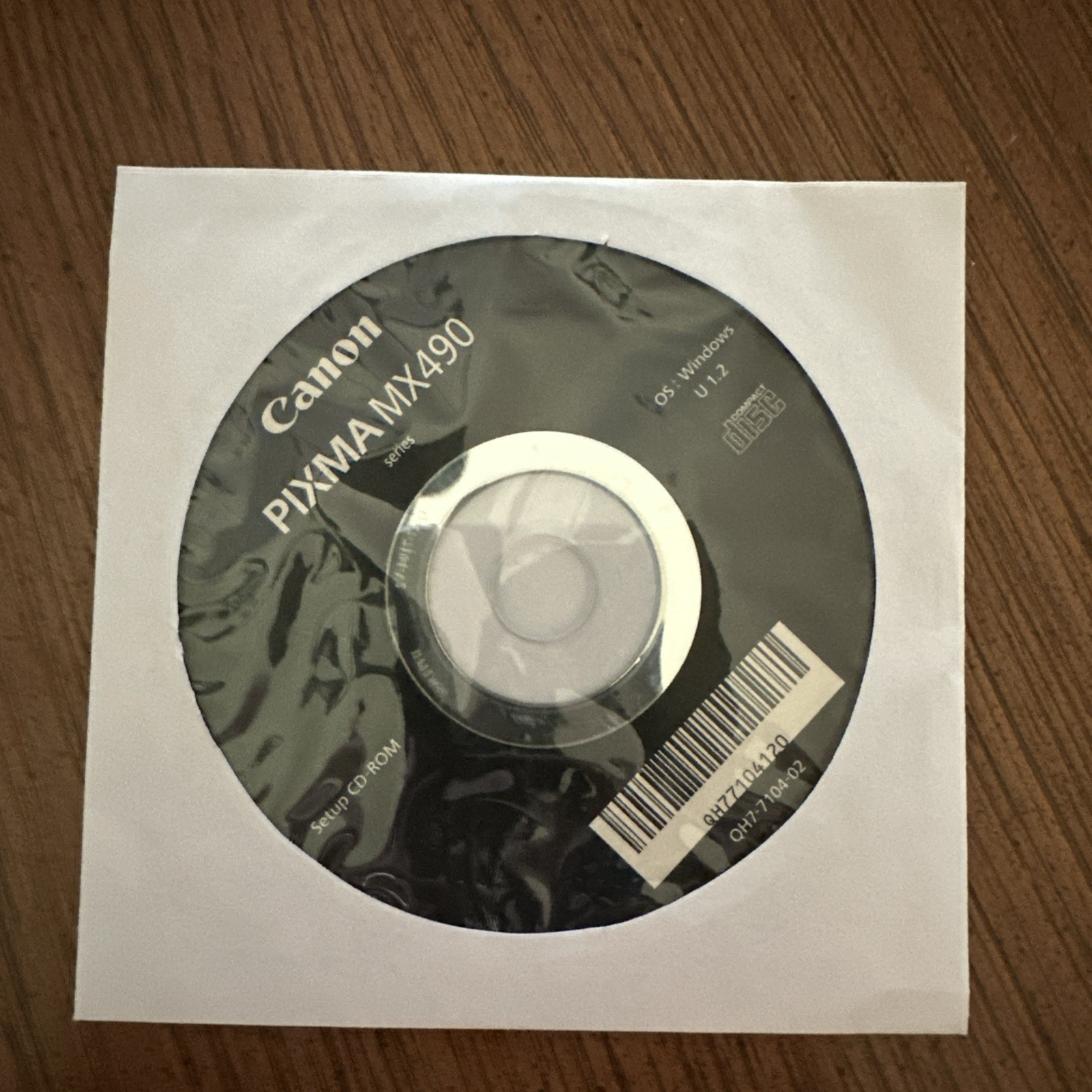 canon pixma mx490 Series Setup CD ROM 