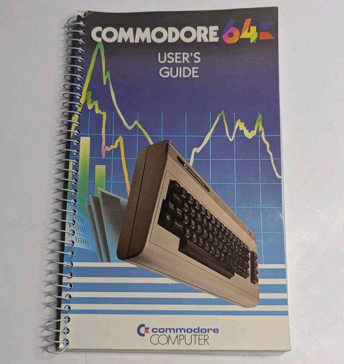 Commodore 64 User's Guide Book First Edition 7th Print 1983 Owners Manual
