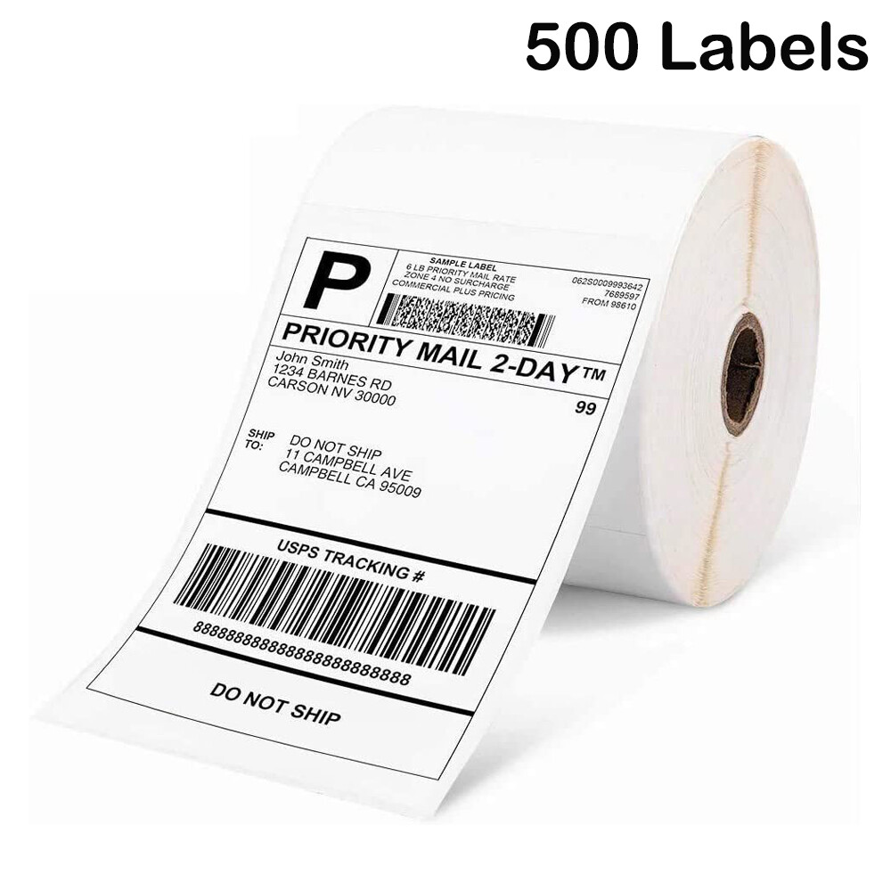 Phomemo 4" x 6" Bluetooth Thermal Shipping Label Printer for UPS USPS FedEx Lot