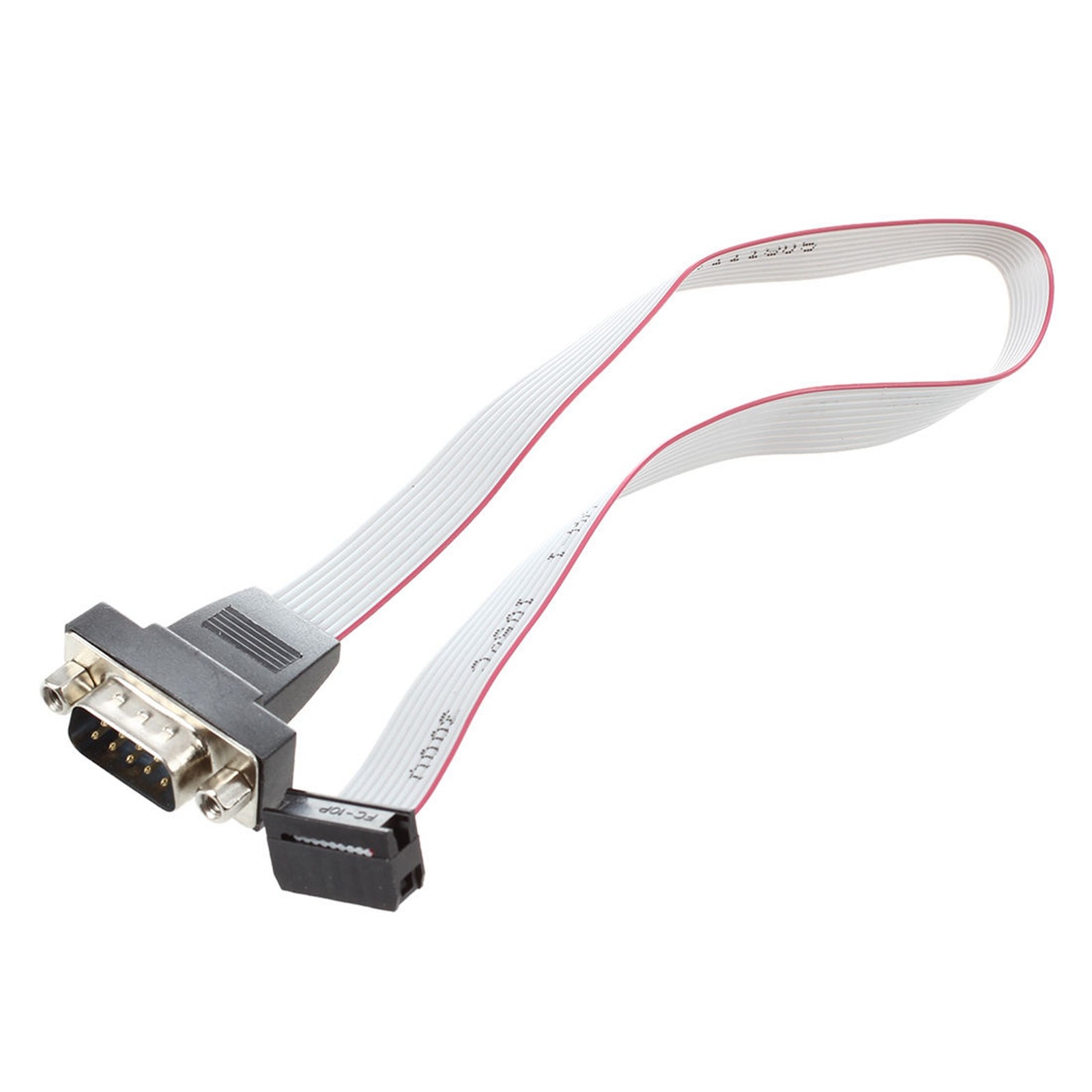 3X DB9 RS232 to 10 Pin Ribbon Cable Connector Adapter A8L65554