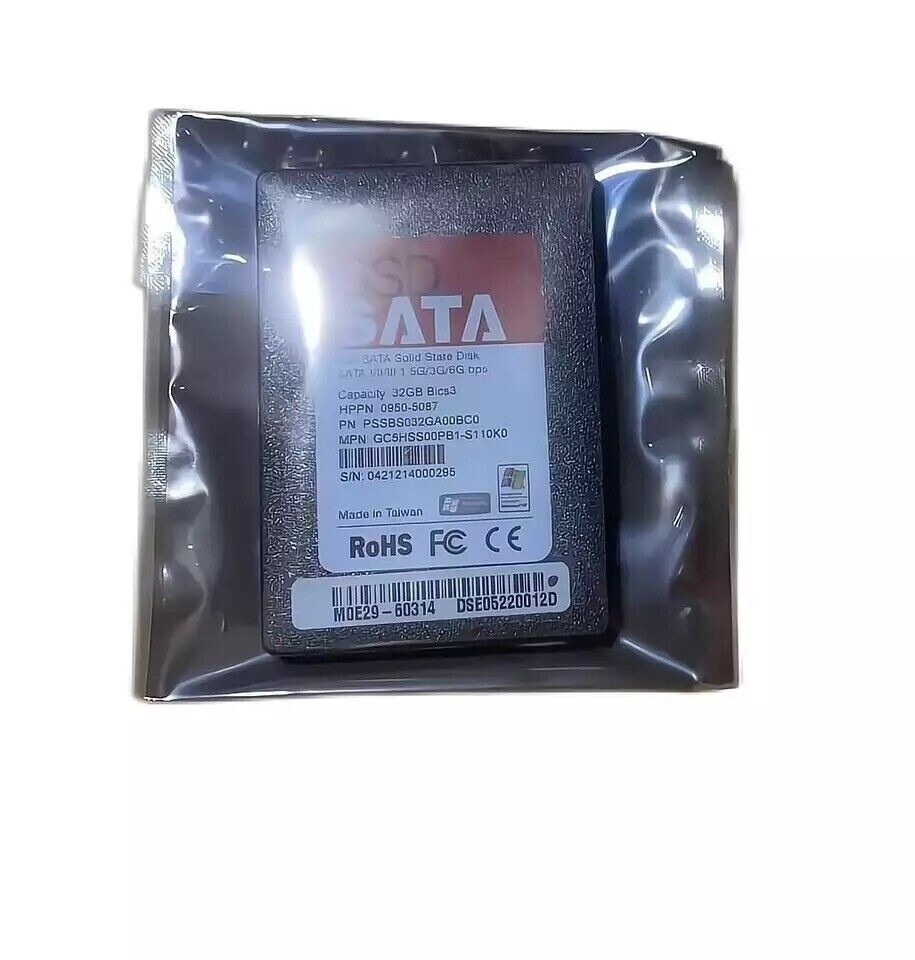 M0E29-67116 HDD Fit For HP Latex 560 570 SSD 2.5in 32GB V2 Storm Sv W/Firmware