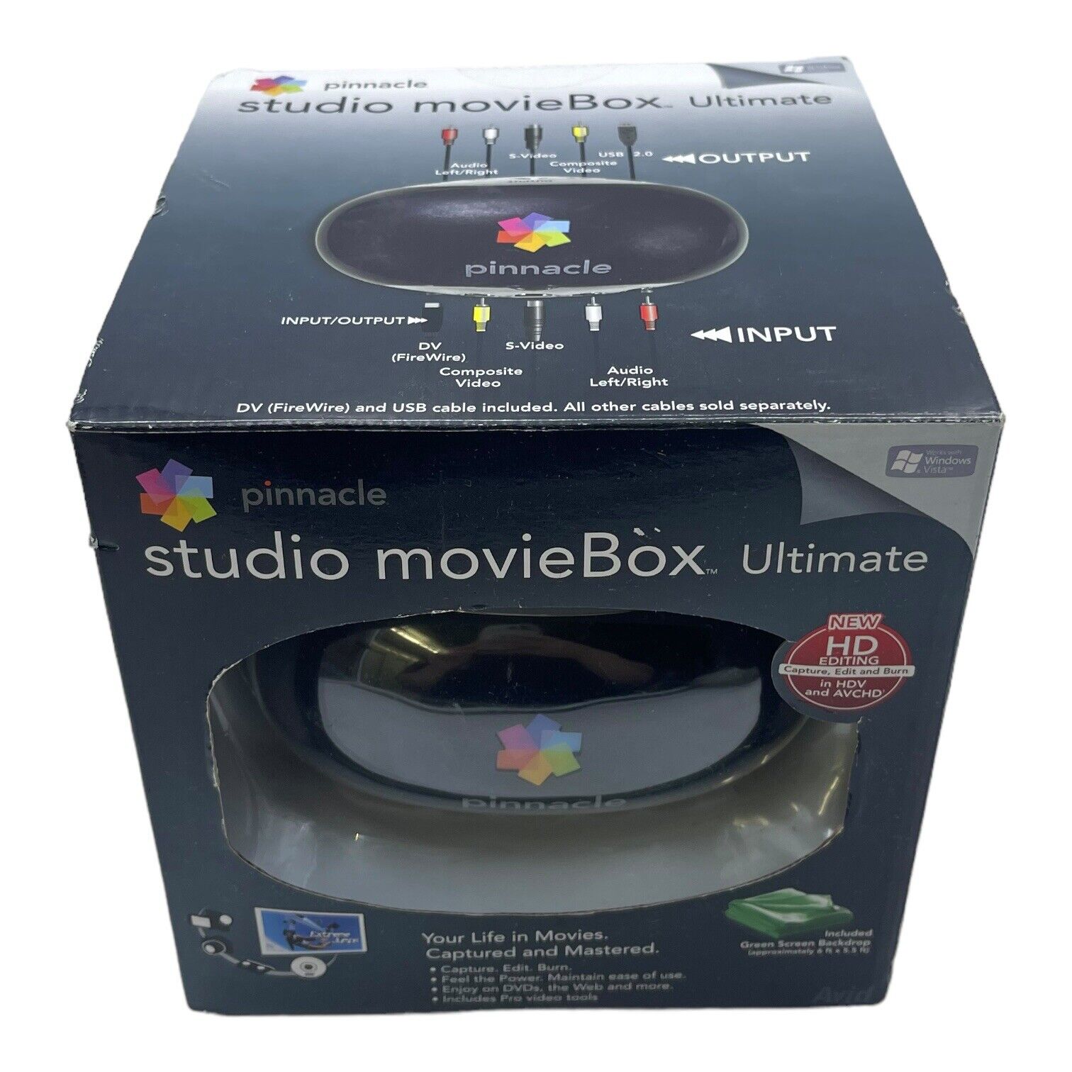 Pinnacle Studio Movie Box Ultimate Collection Make Movies at Home Open Box