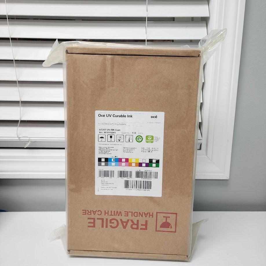 Oce 3010112201 OCE IJC257 UV INK  Cyan 2L Ink Exp 2019