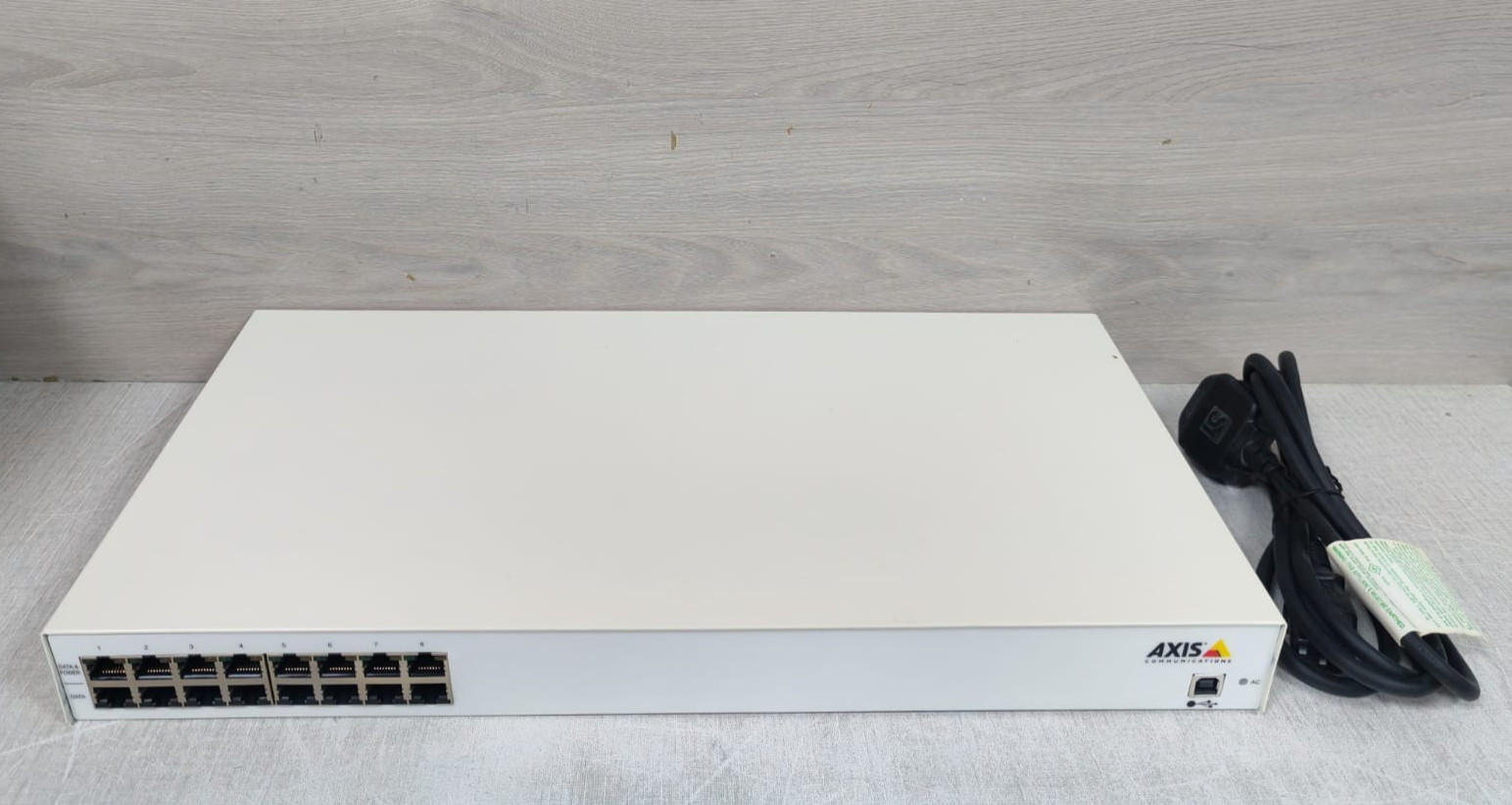 Axis Communication POE370U-480-8A-R Midspan 8 Port Ethernet Switch-New W/O Box