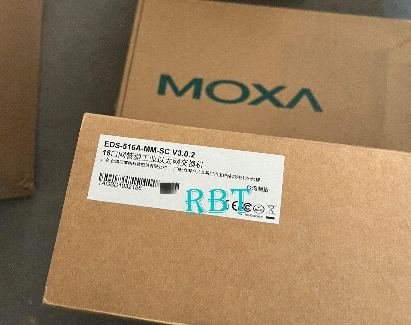 MOXA EDS-516A-MM-SC Industrial Ethernet Switche brand new FedEx or DHL