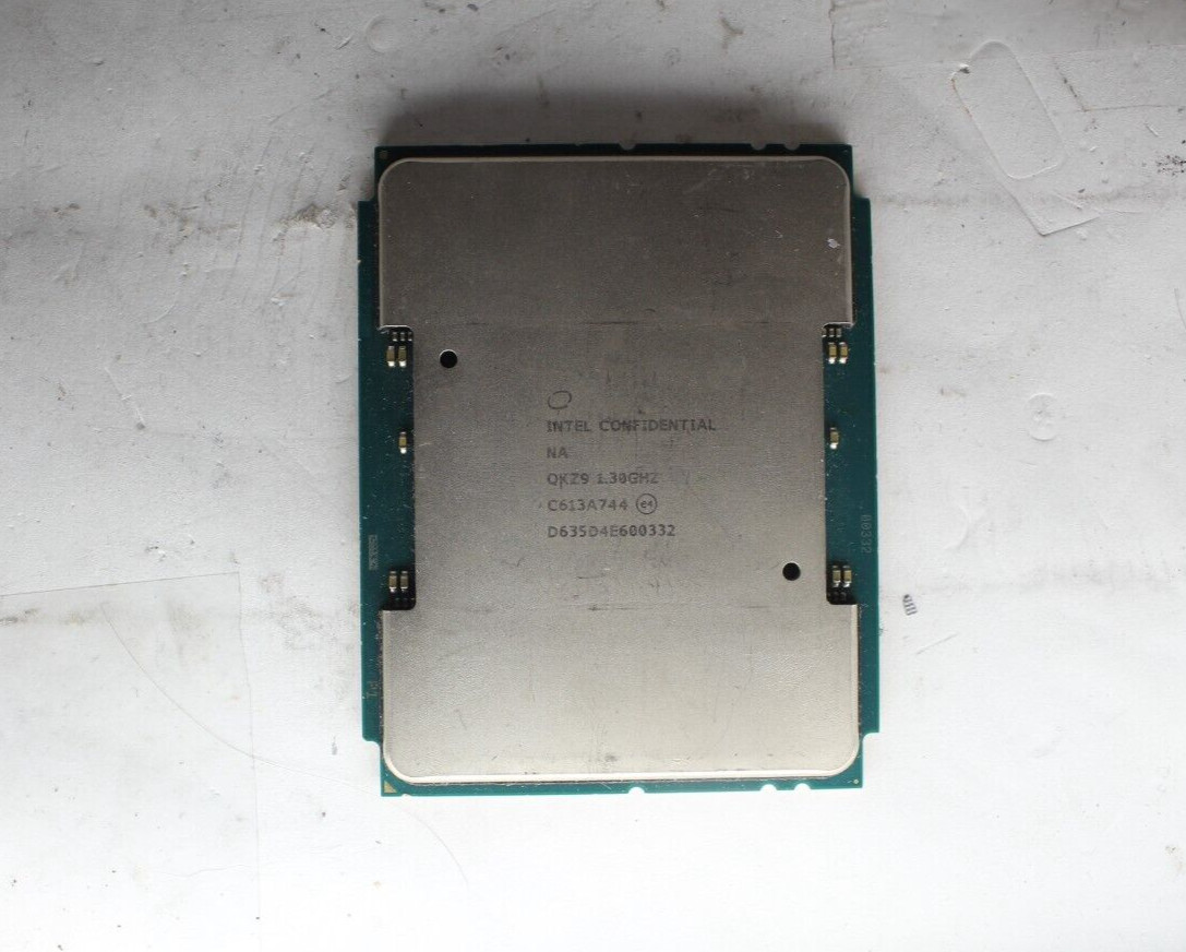 Intel Confidential 1.30GHz Server CPU P/N: QKZ9