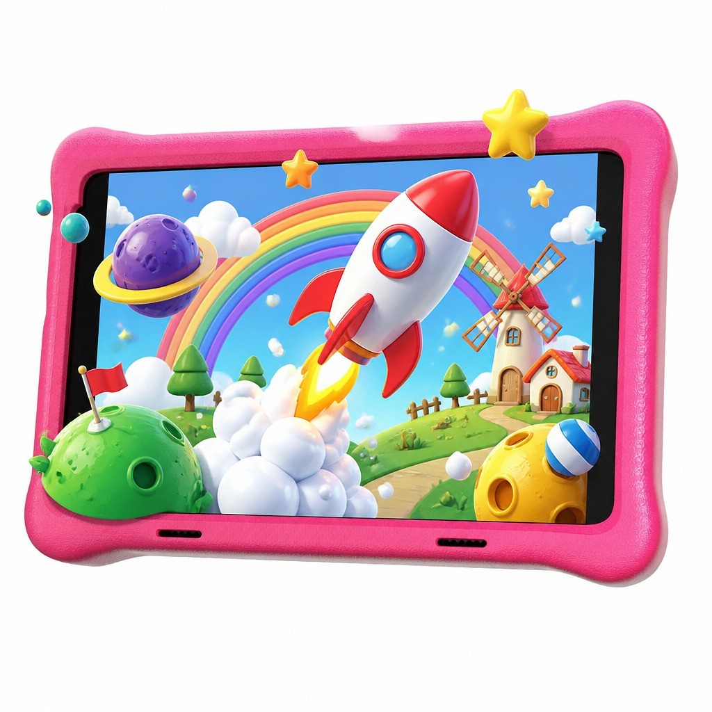 2026 Kids Tablet 8 inch Android 13 Tablet for  3-12 2GB + 32GB ROM Parent Cont