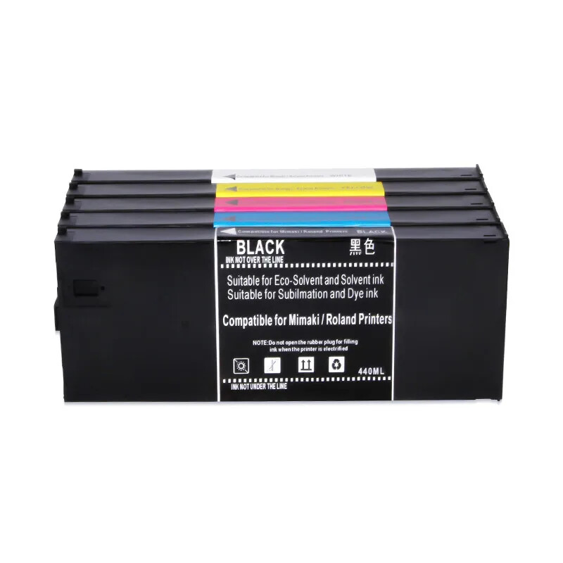 6PC Compatible Ink Cartridge For Roland LEC-540 LEC-330 LEC-300 LEJ-640 LEF-20