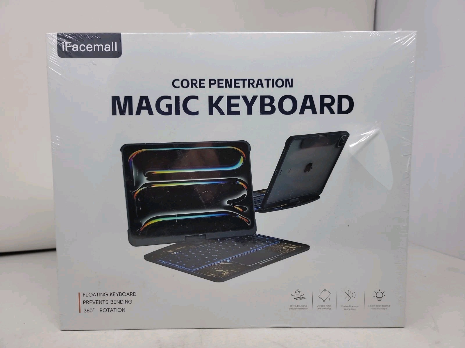 iFacemall Core Penetration Magic Keyboard For Ipad Pro 11"/13" (M4,2024) NEW