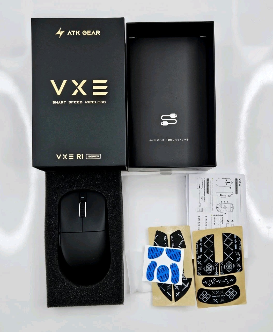 VXE Dragonfly R1 Pro Max Wireless Lightweight Gaming Mouse – PAW3395  26000 DPI 