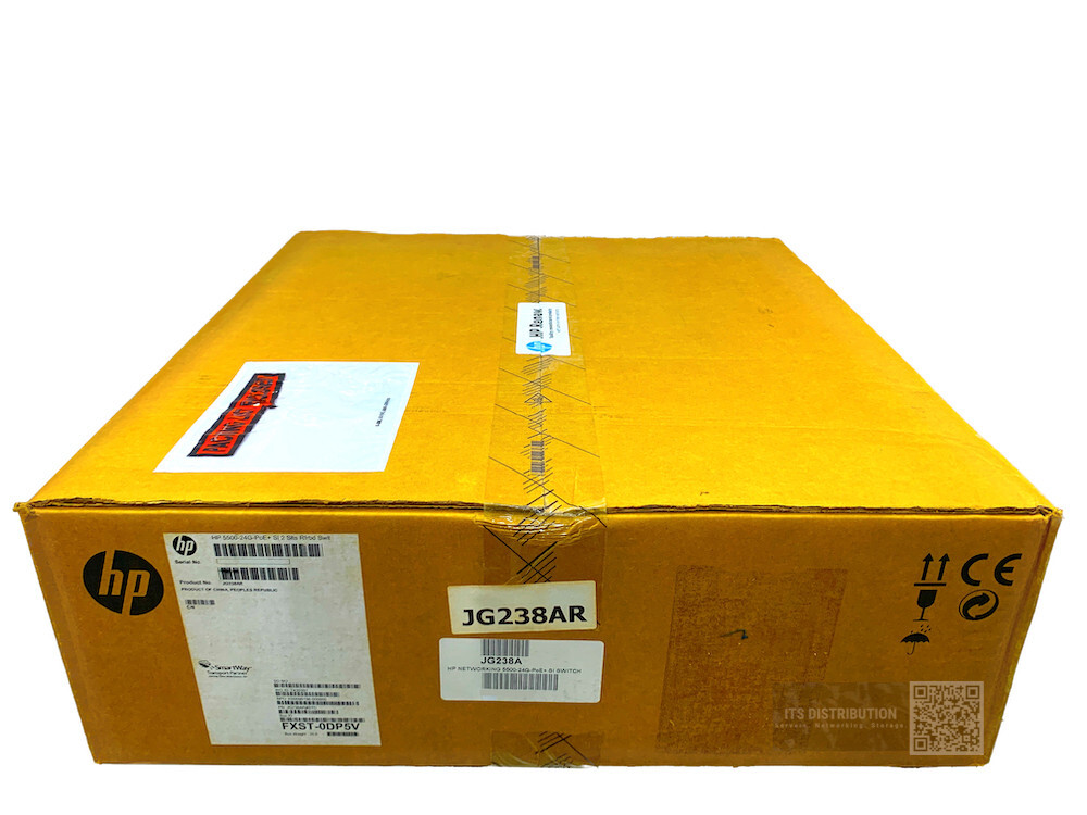 JG238A I HP 5500-24G-PoE+ SI Switch with 2 Interfaces 035A0QY RENEW SEALED