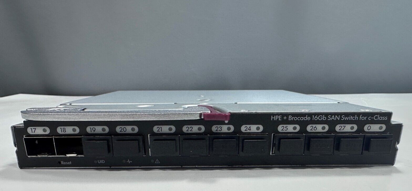 HP Brocade FC 16Gb/28 SAN Switch Power Pack+ BladeSystem C-Class  - C8S47B