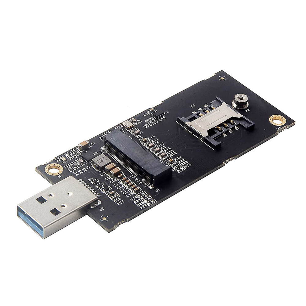 Cablecy  NGFF M.2 Key-B WWAN to USB 3.0 Adapter Card SIM For 3G/4G/5G LTE Module