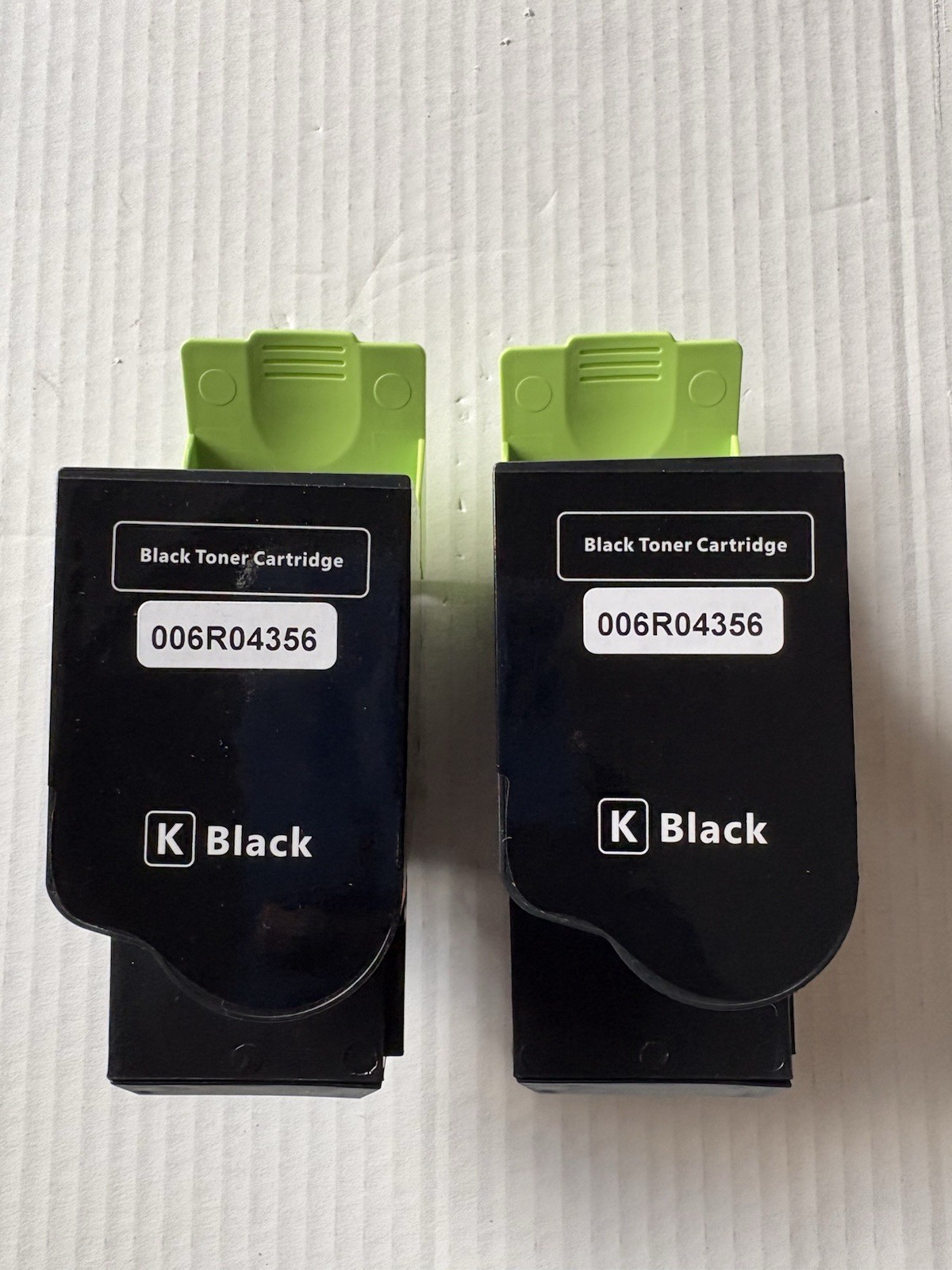 2-Pack 006R04356 Black Toner Cartridge Compatible Xerox C310 C315 WYFYINK