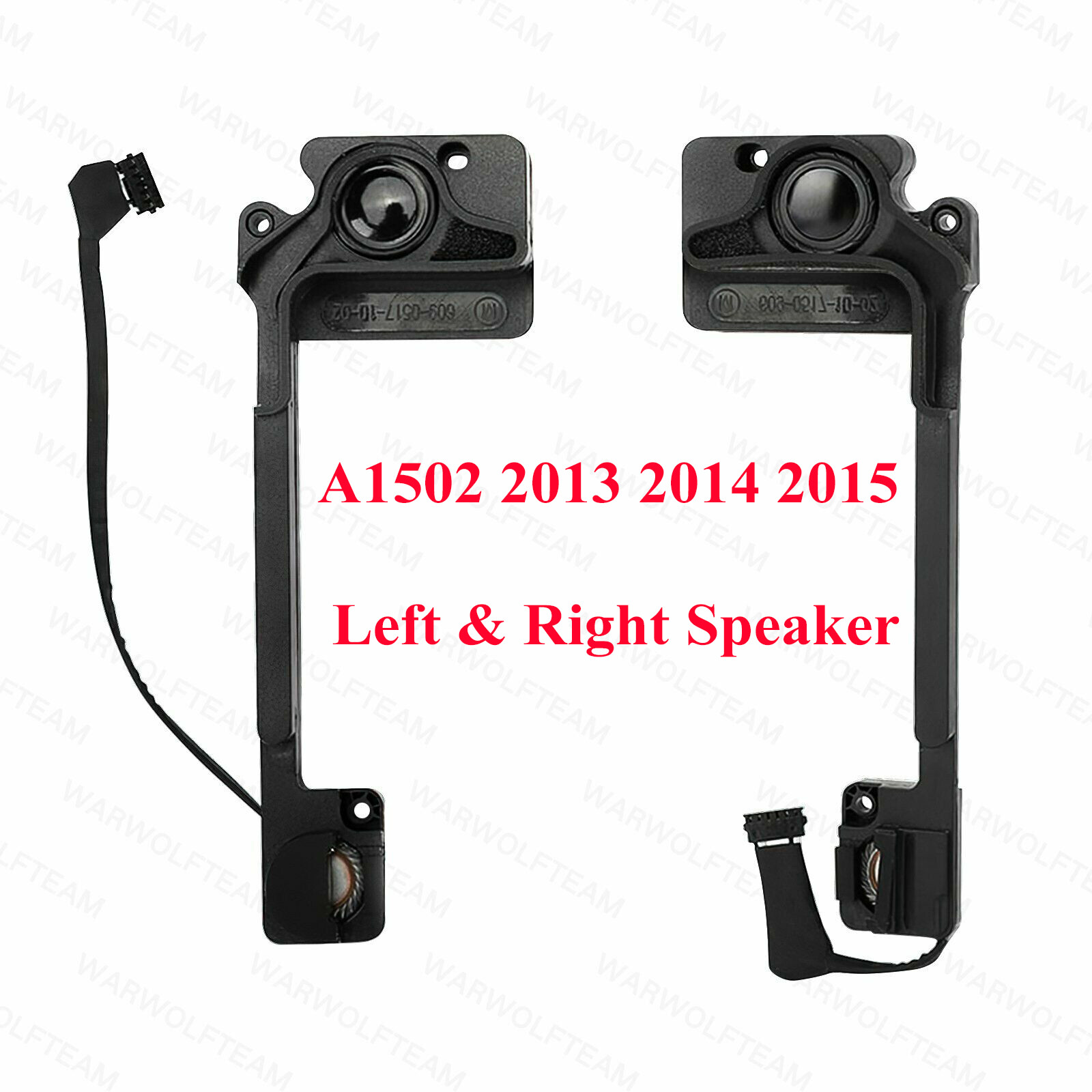 Apple MacBook Pro 13" Retina A1502 2013 2014 2015 Left & Right Loud Speaker Set