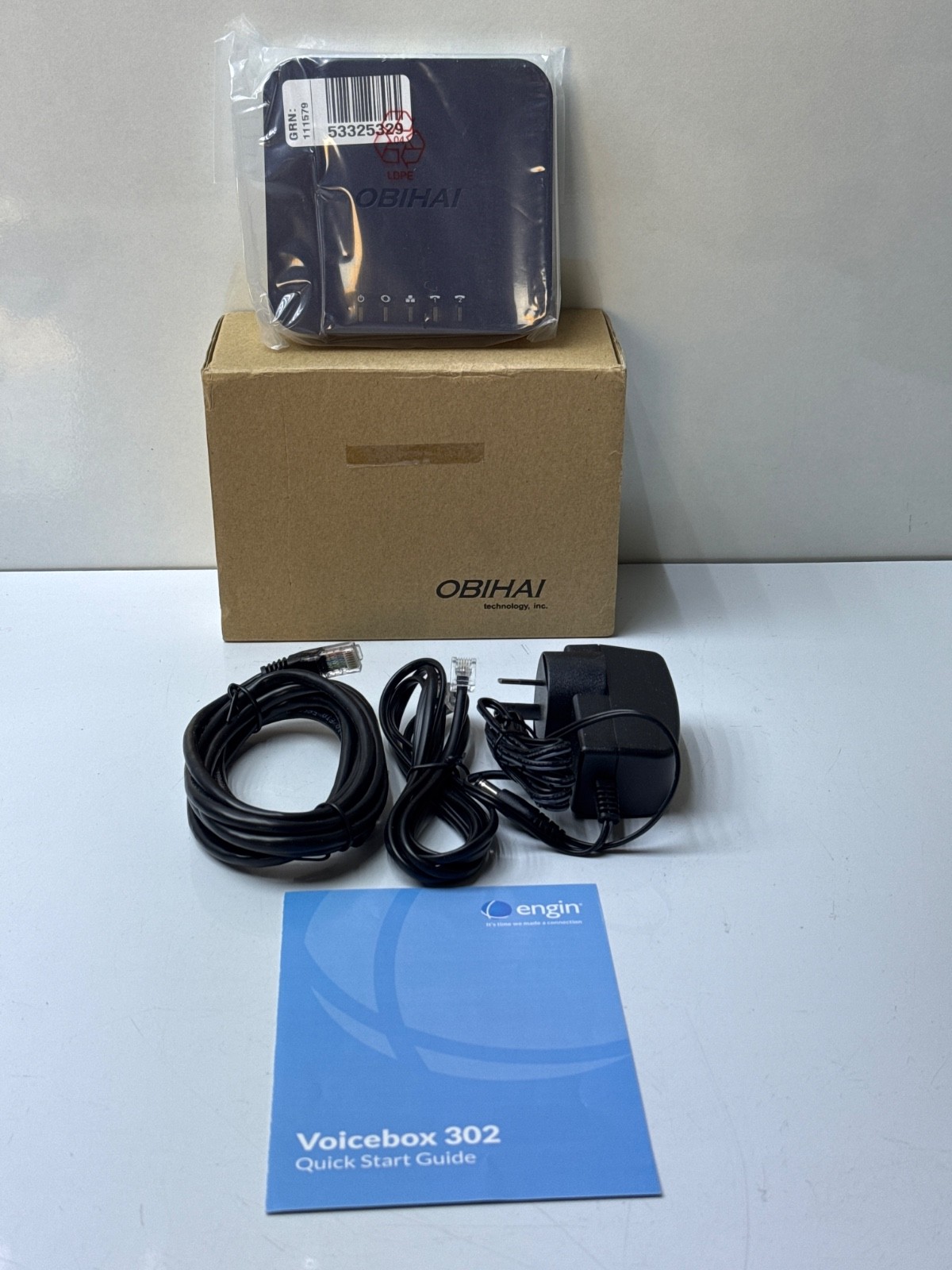 OBIHAI OBi302 2-Port VoIP Phone Adapter