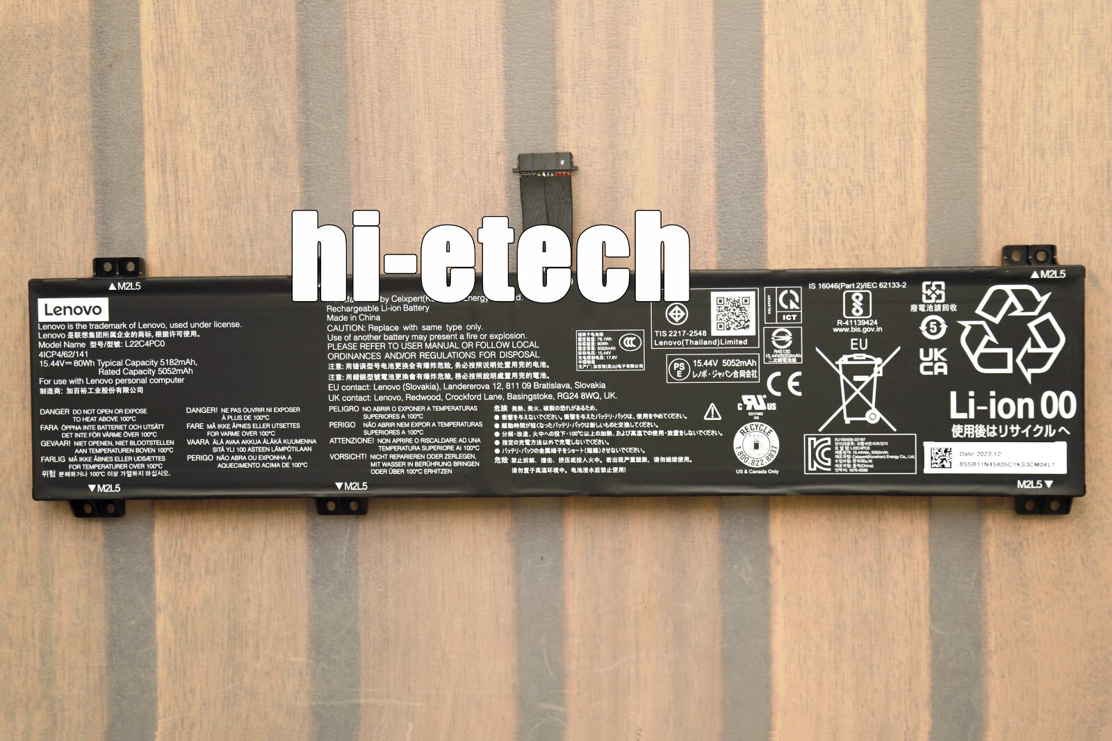 Genuine L22B4PC0 L22C4PC0 L22M4PC0 Battery for LenovoLegion Y9000P R9000P 2023
