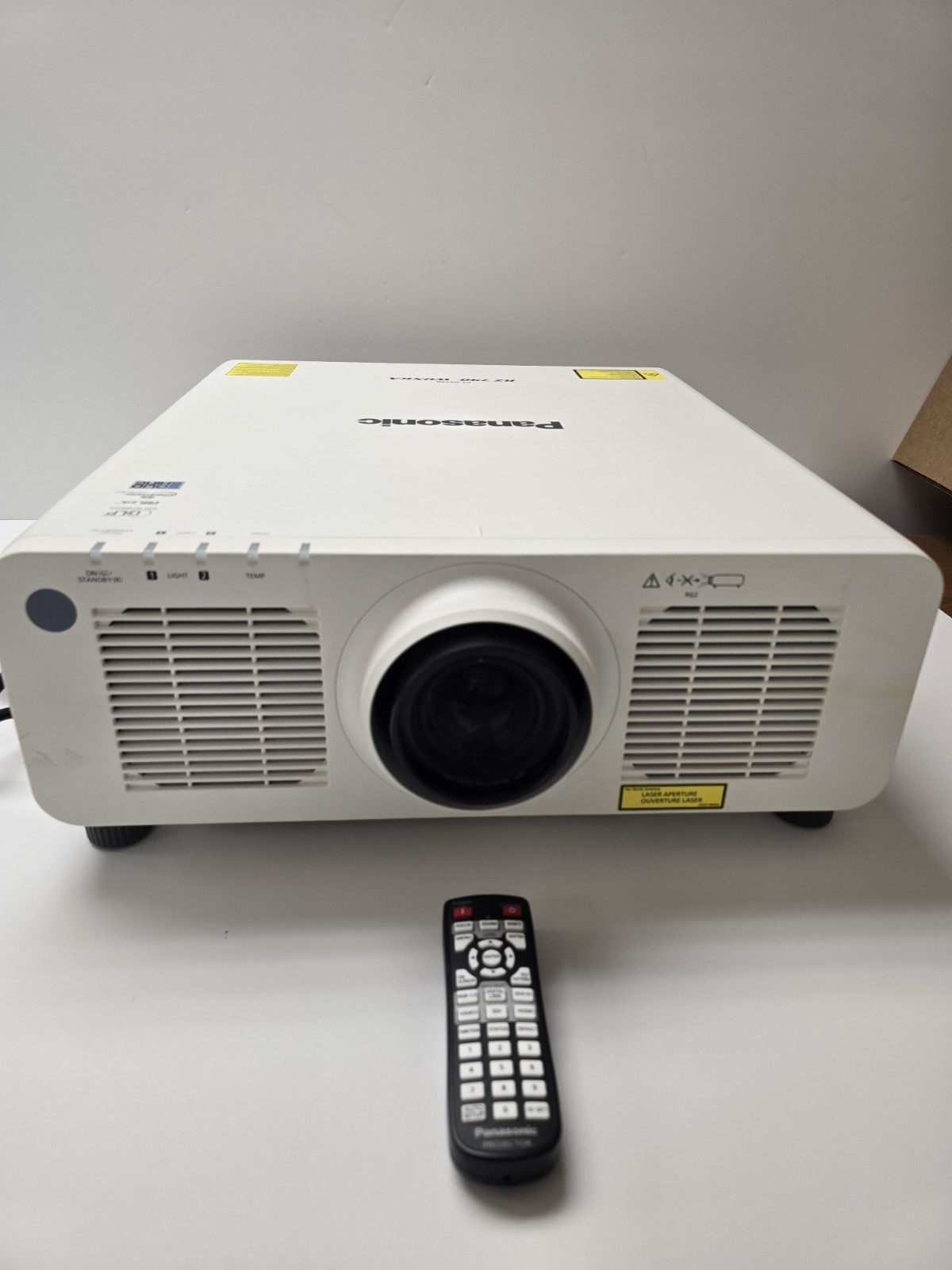 Panasonic PT-RZ790 WUXGA Projector With Remote 234 Hours Of Use