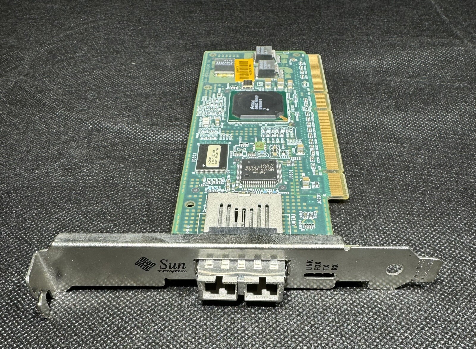 Sun 501-6762 GigaSwift Ethernet MMF PCI Card X4151A, Standard Height Bracket