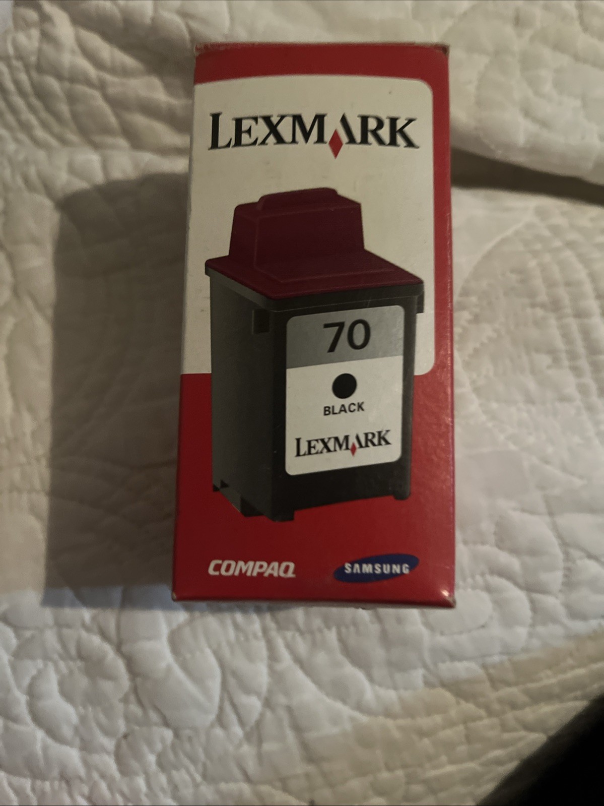 Lexmark 70 Black Ink Cartridge, Sealed, Genuine
