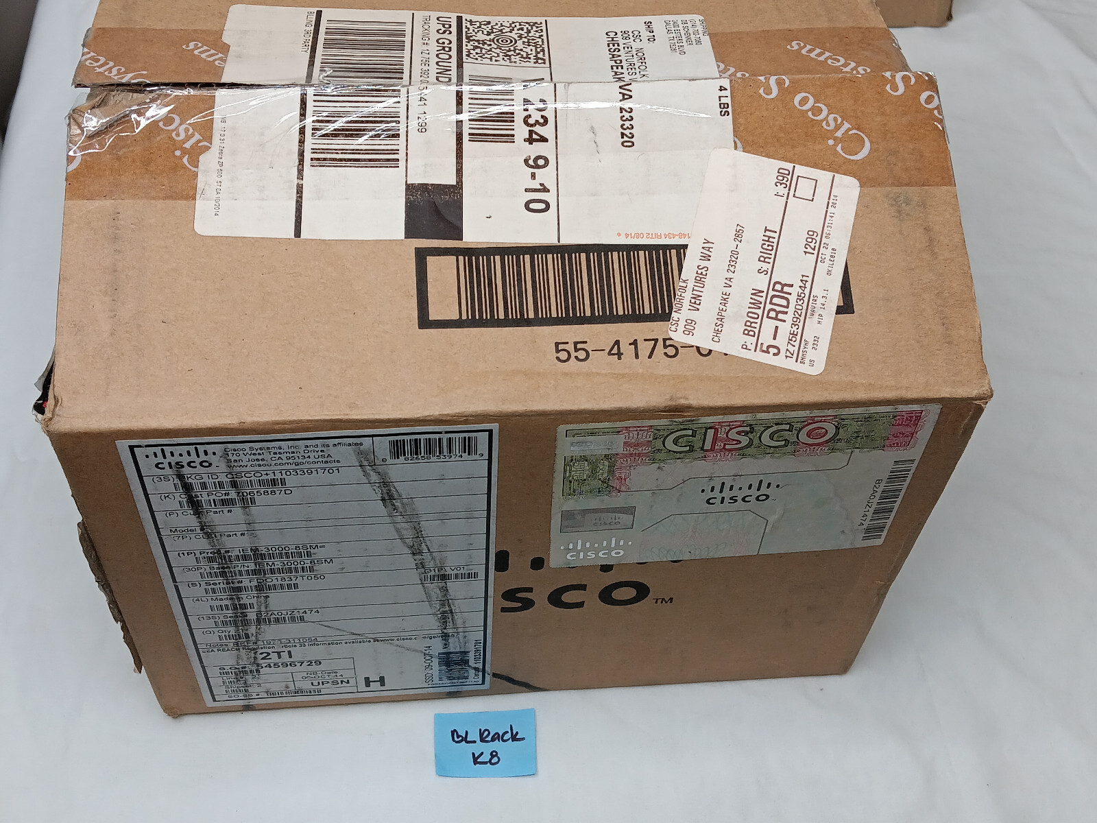 Cisco IEM-3000-8SM Expansion Module
