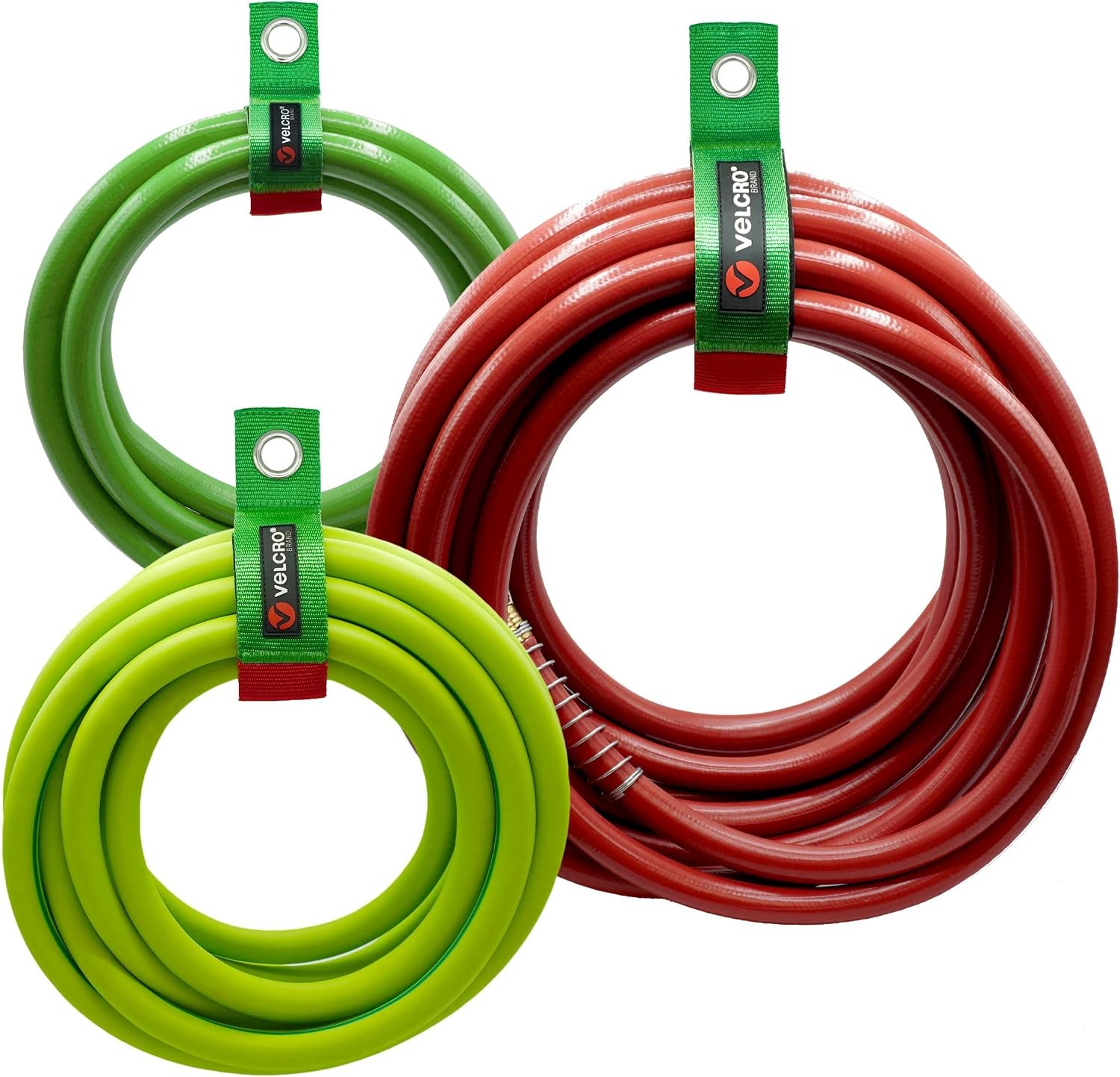 Easy Hang Garden Hose or Extension Cord Holder Organizer Variety Pack. Holds