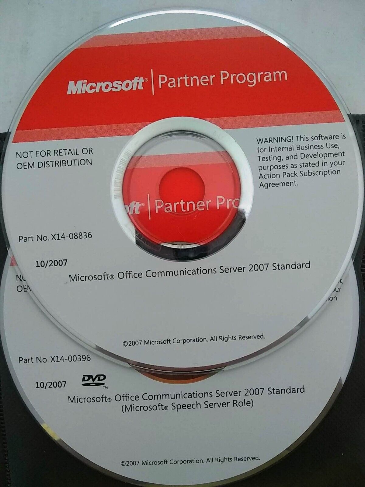 Microsoft Office Communications Server 2007 Standard w/ Speech Server Role