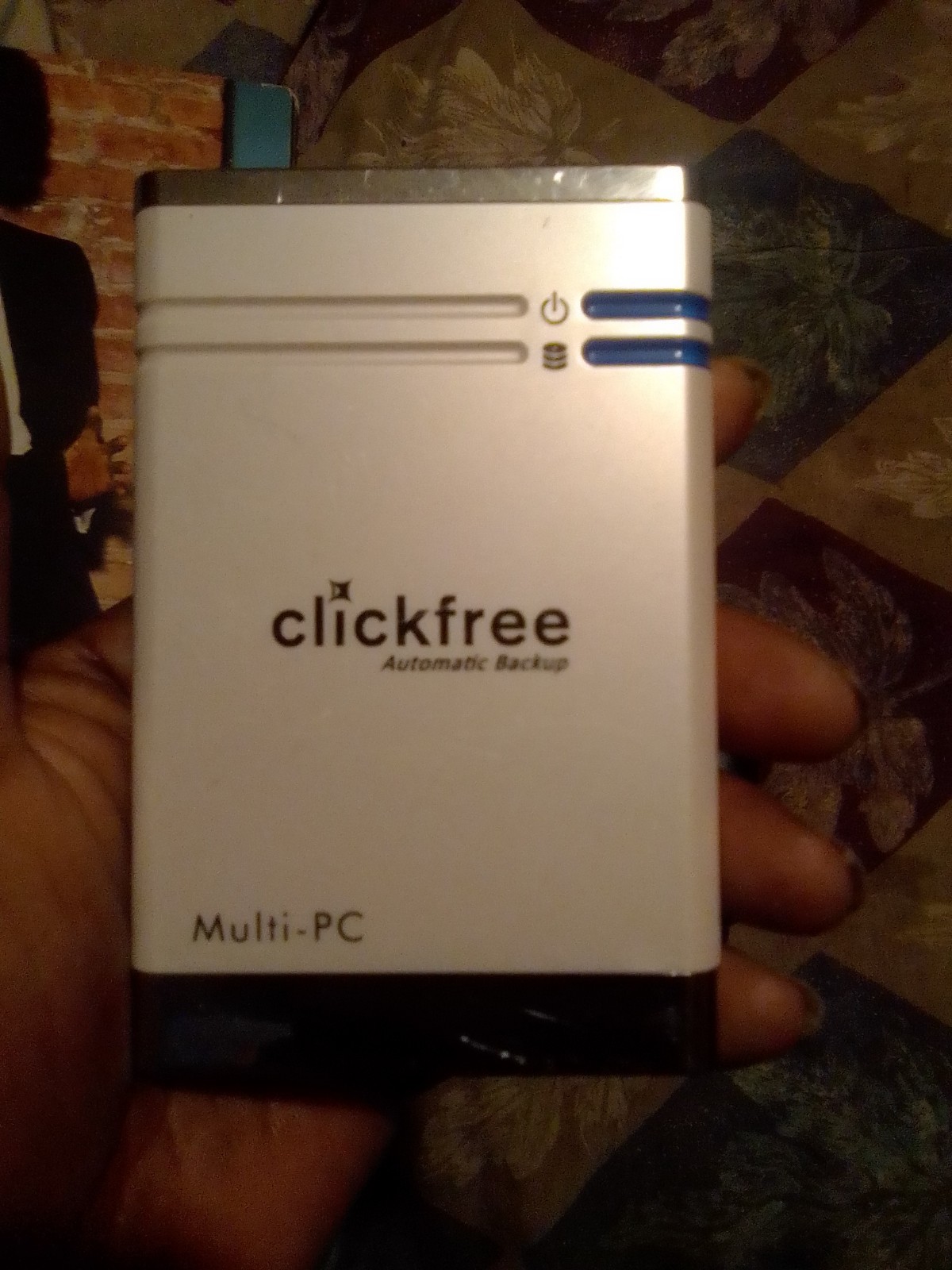 Clickfree Automatic Backup Multi-PC Model HD 250 GB Hard Drive good condition