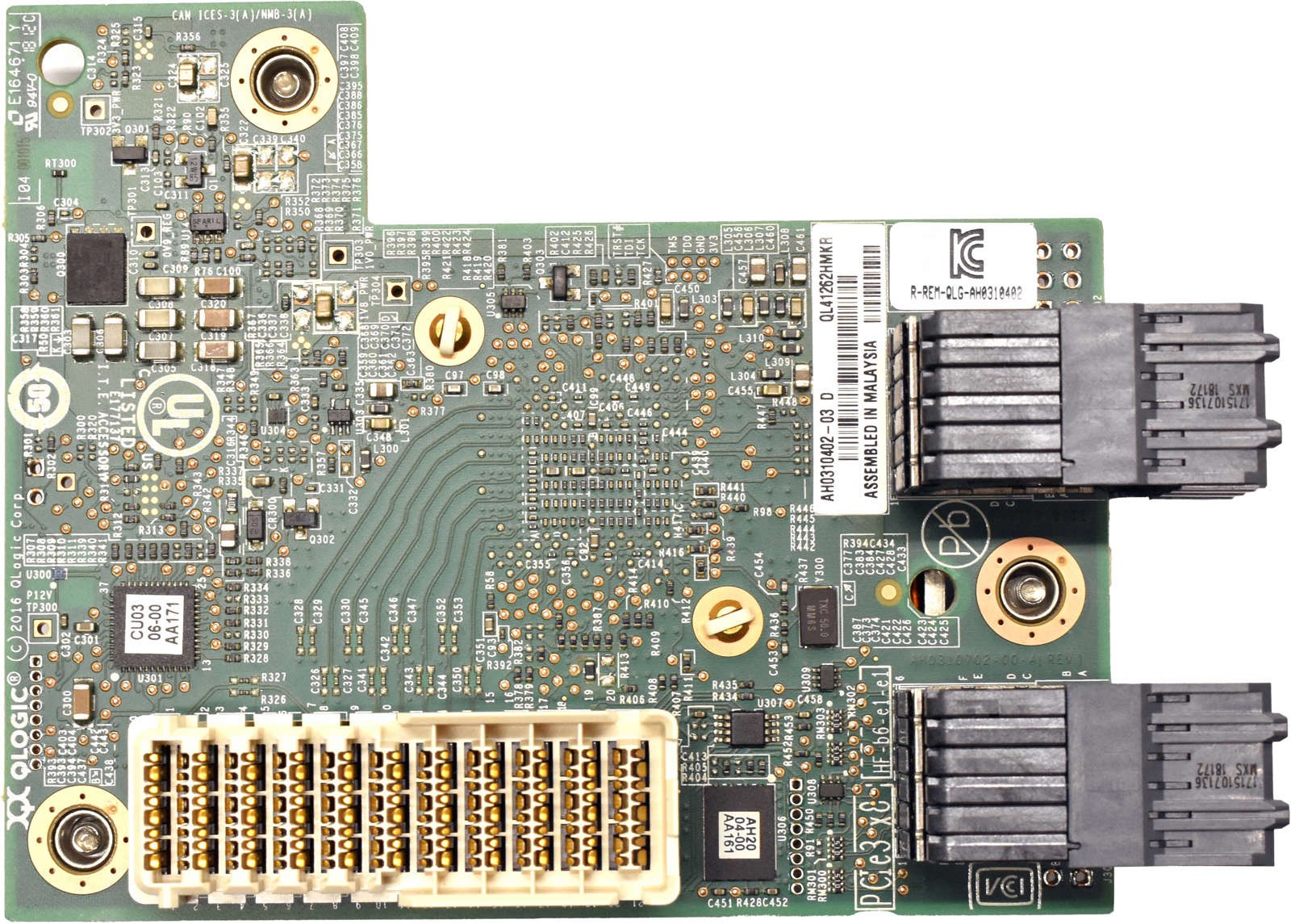 Dell FastLinQ QL41262 2x 10/25GbE Mezzanine Network Adapter 051G0W
