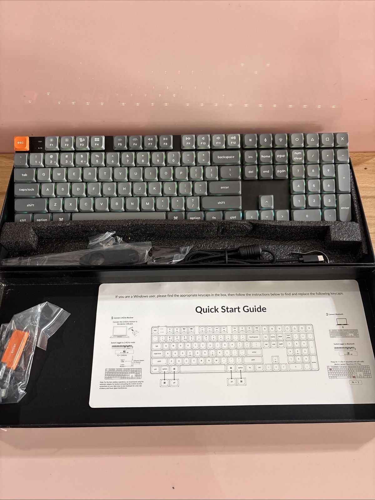 [Official Japanese Product] Keychron K5 Max Ultra Slim Wireless Cus  NEW