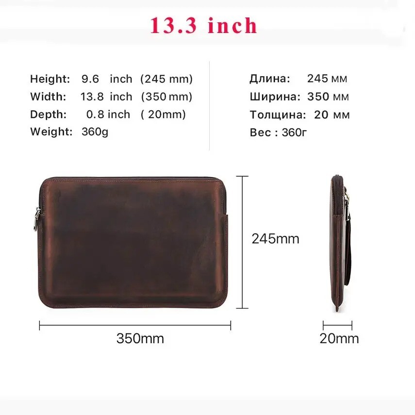 Premium Laptop Sleeve Bag Case for  Notebook Work & Travel Use 