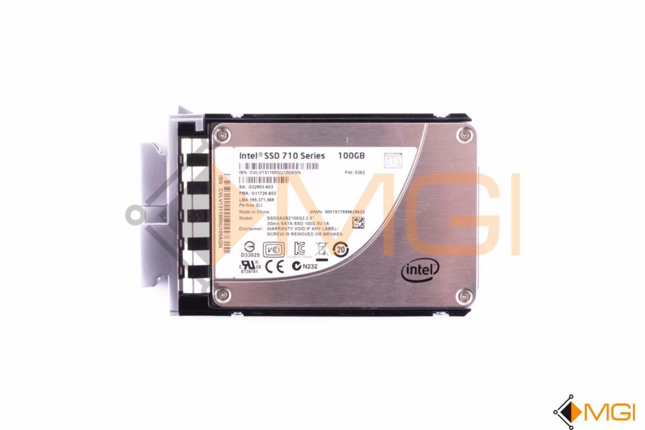INTEL 710 SERIES 100GB 3GB/S SATA SSD 100G 5V 1A  UCS-SSD100GI1F105 CISCO TRAY