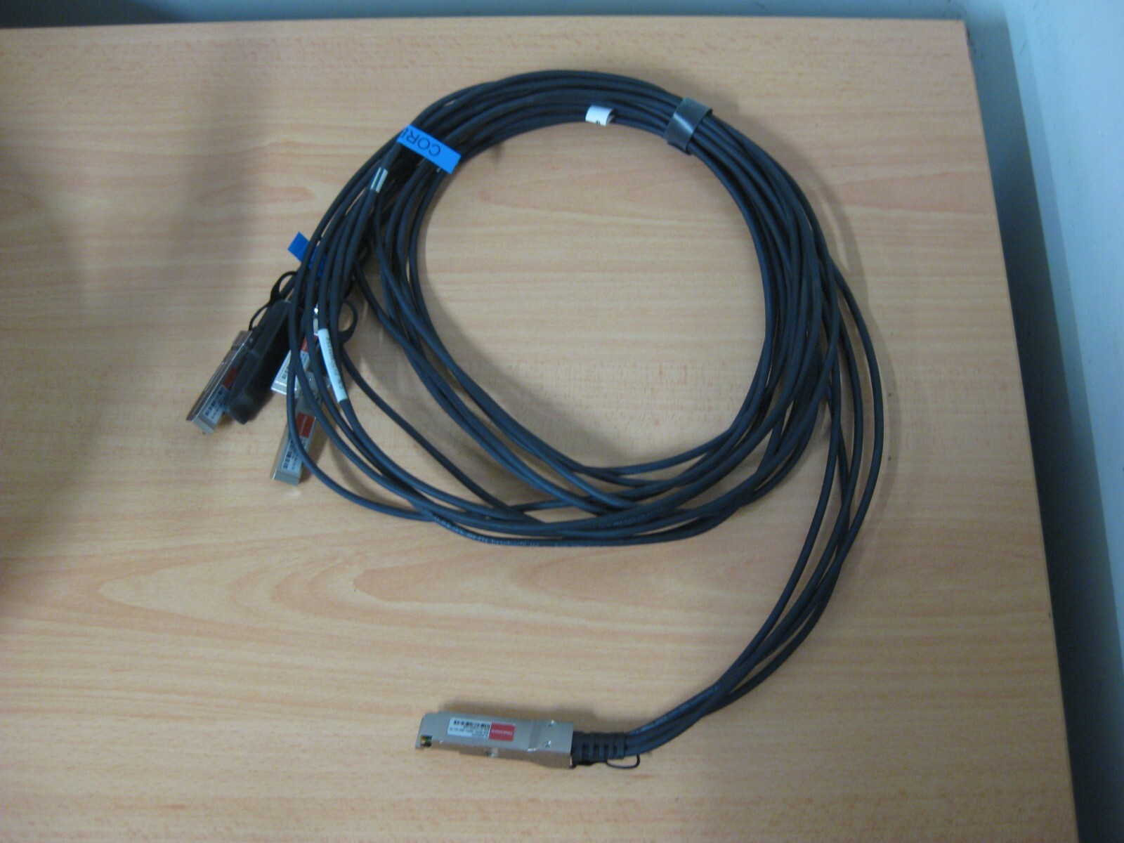 FS 40G DAC 3M 40G QSFP+ 4X10GB SFP+ PASSIVE DIRECT ATTACH COPPER CABLE Q-4SPC03